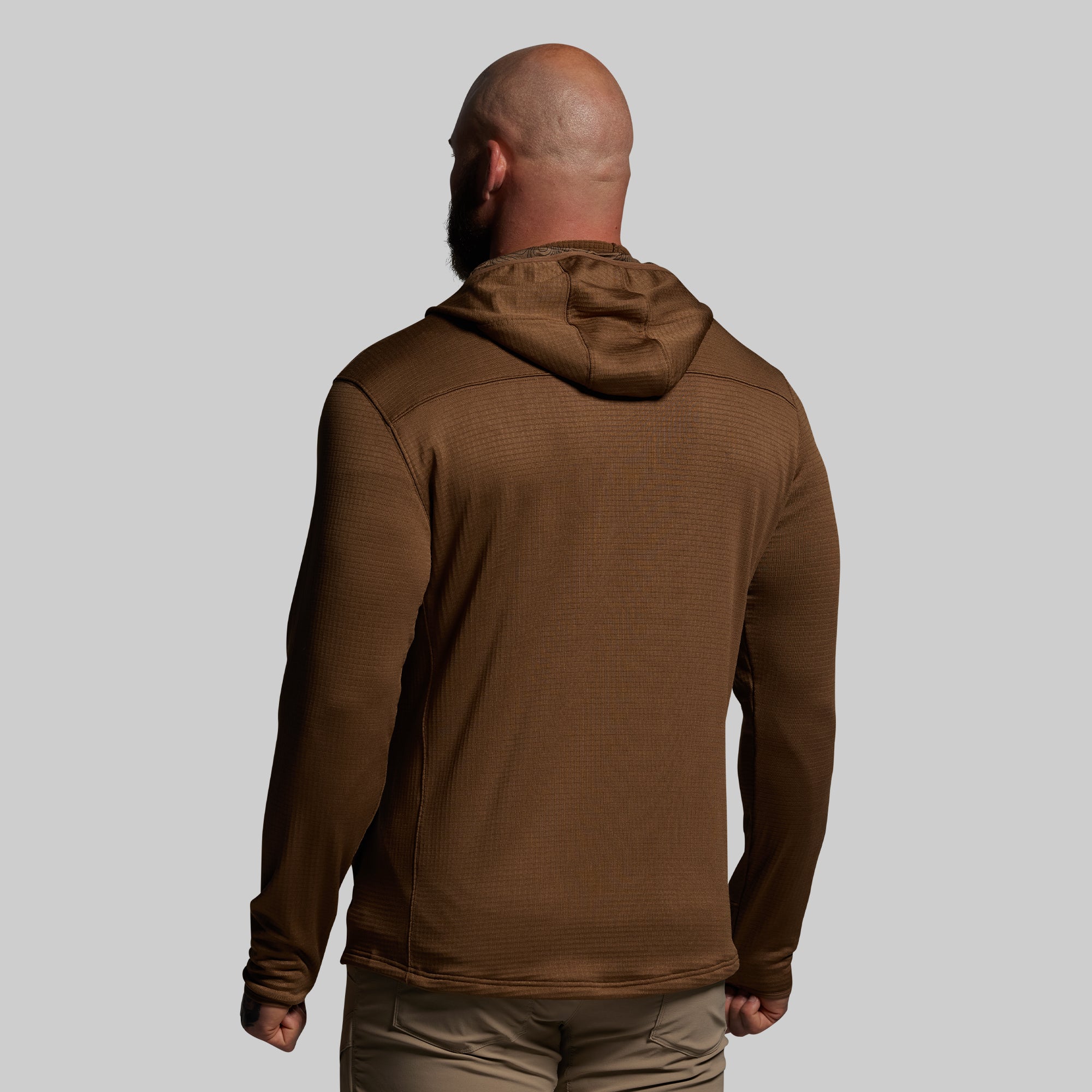 Quiver Full Zip Hoodie 2.0 (Coyote Brown) - Image 10