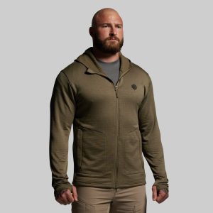 Quiver Full Zip Hoodie 2.0 (OD Green)