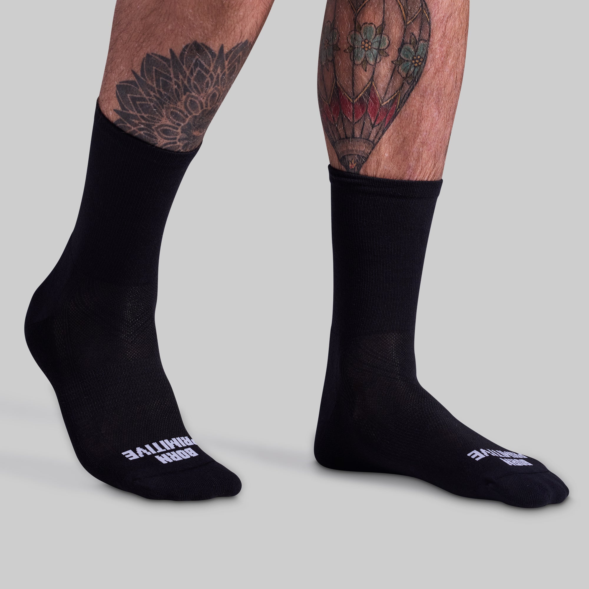 Performance Crew Sock (Black) - Image 6