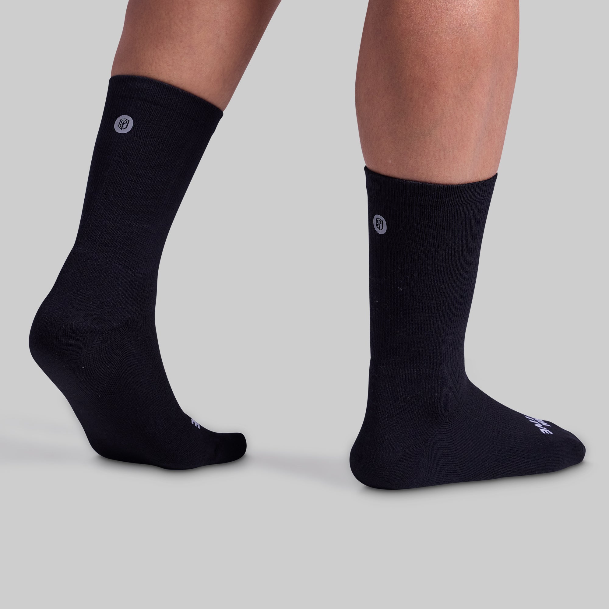 Performance Crew Sock (Black) - Image 2