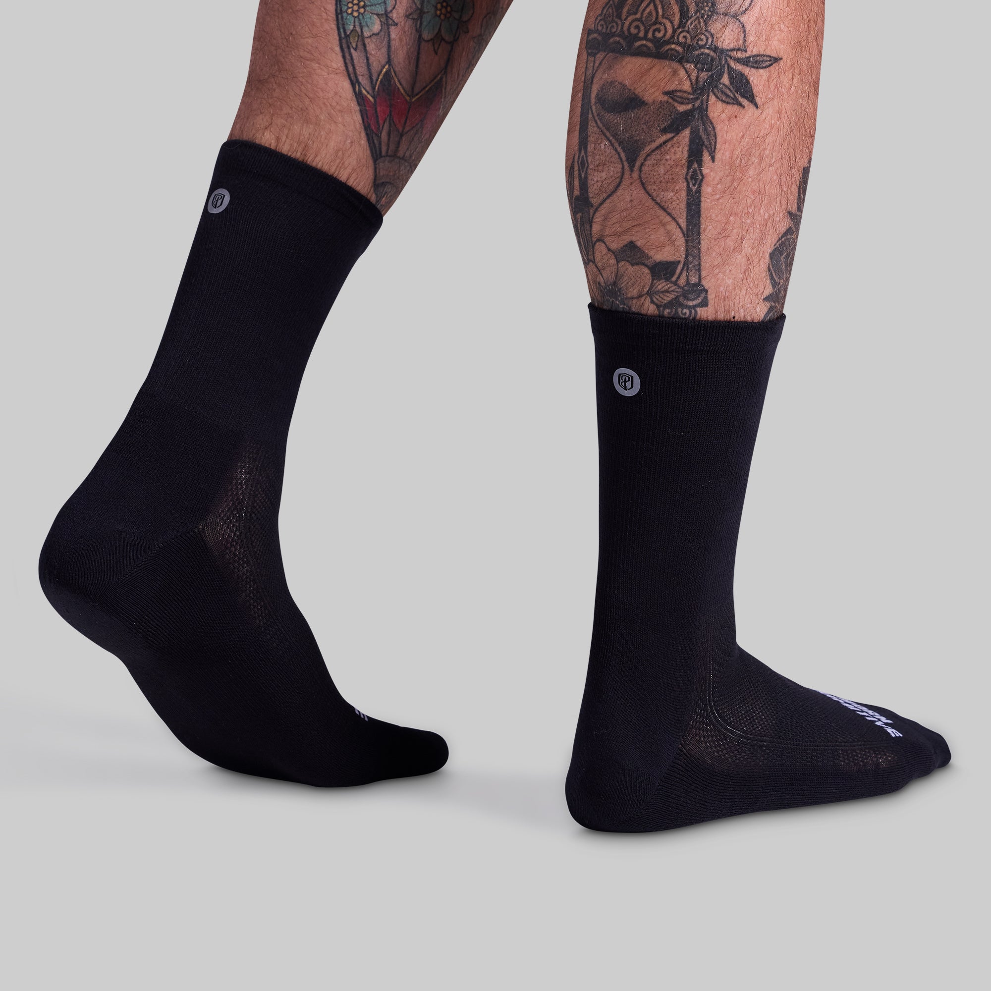 Performance Crew Sock (Black) - Image 4