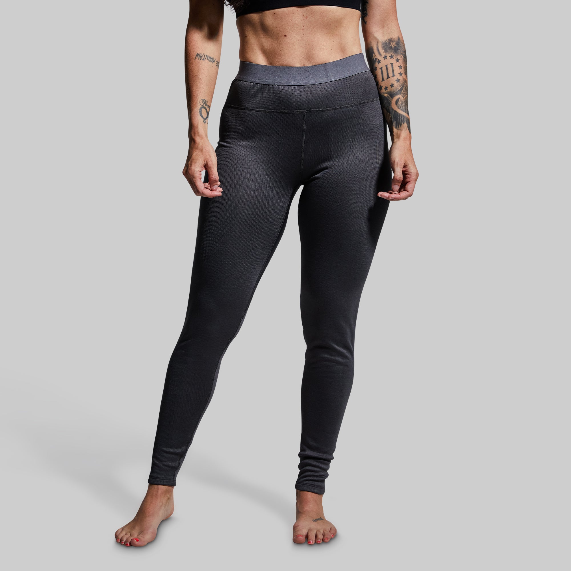 Women's Ridgeline Heavy Base Layer Bottom (Wolf Grey)