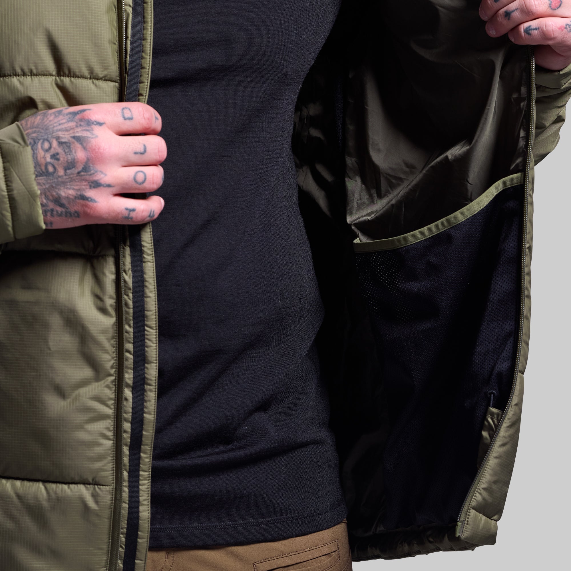 Men's Tundra Jacket 2.0 (OD Green) - Image 12