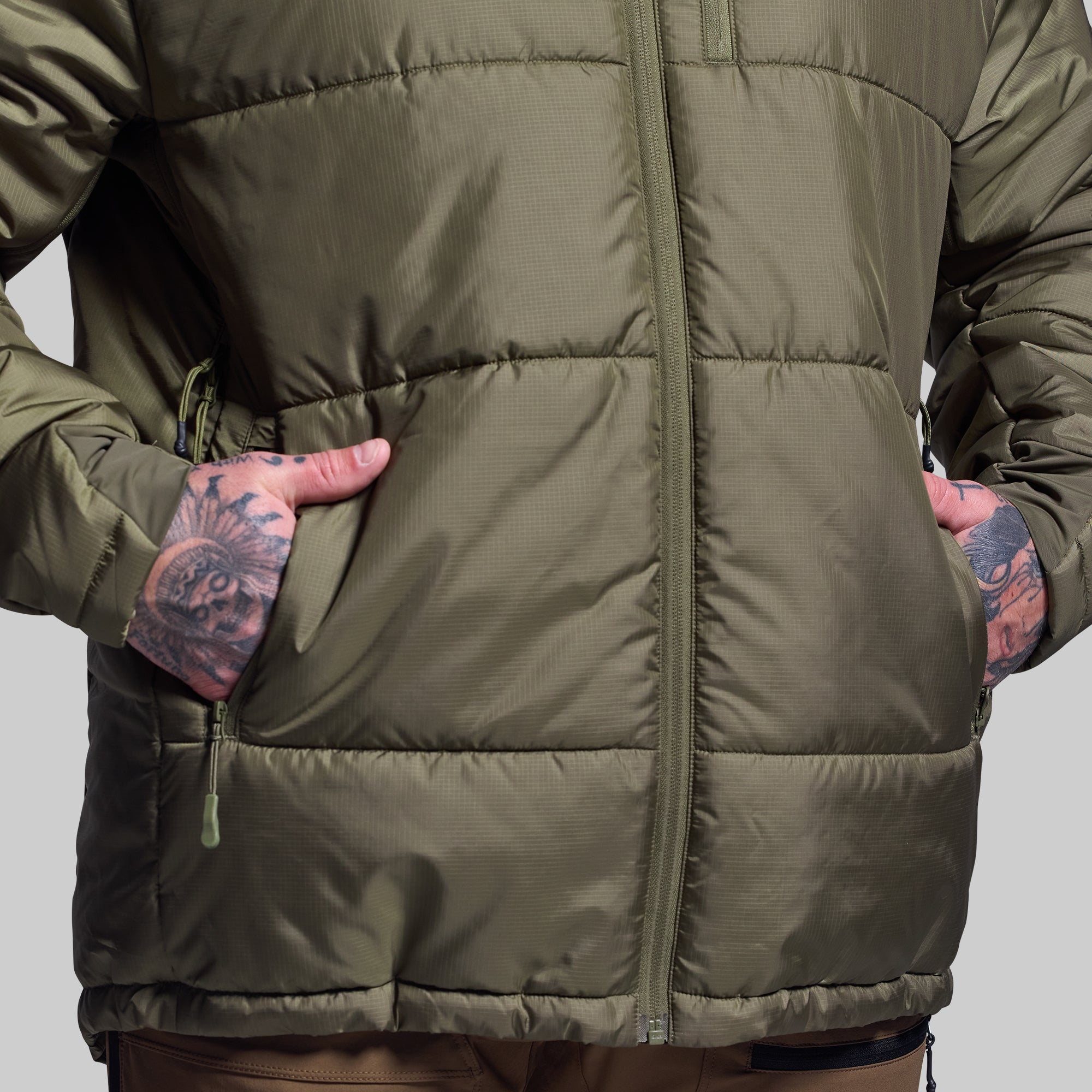 Men's Tundra Jacket 2.0 (OD Green) - Image 9