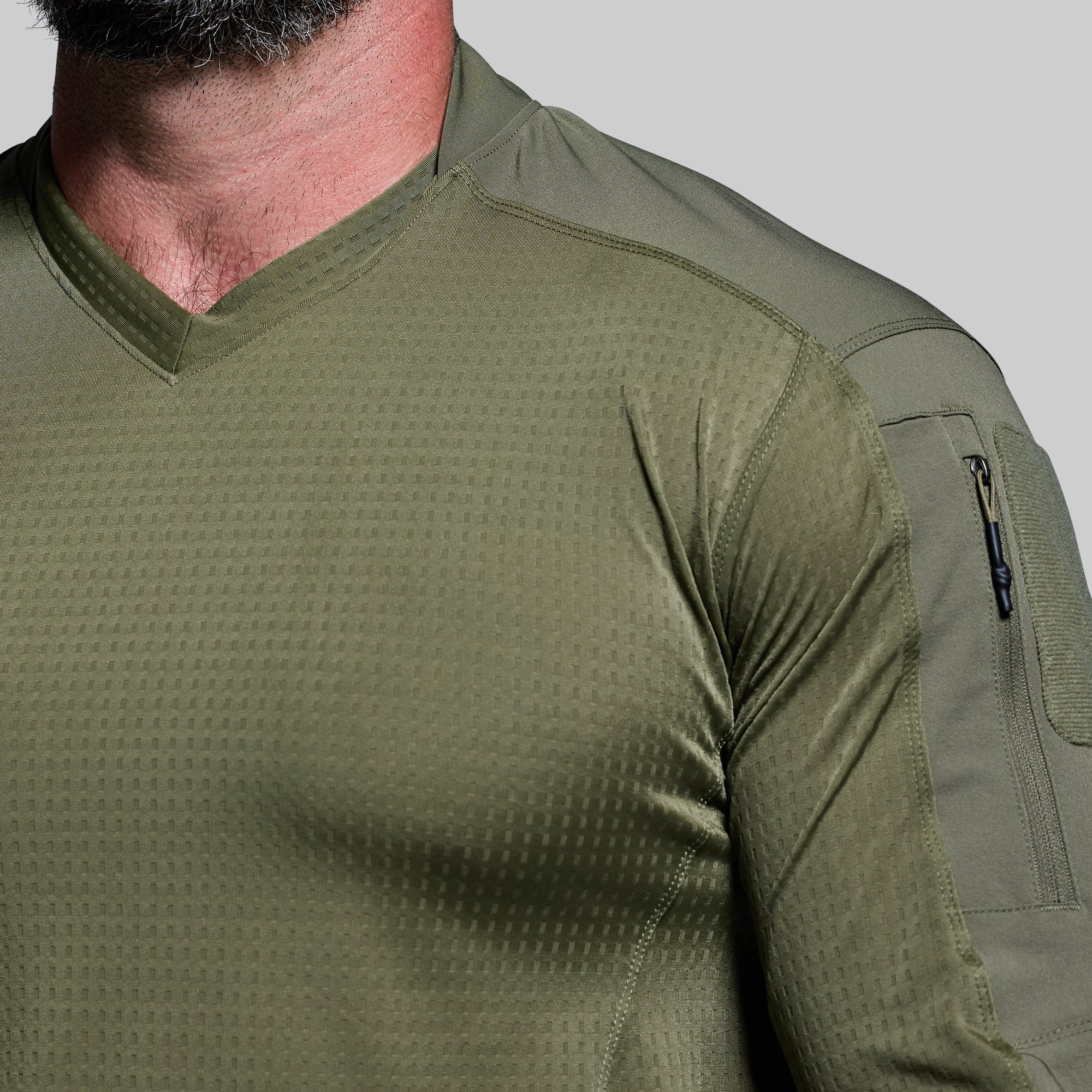 Long Sleeve Op Top Pro (OD Green) - Image 6
