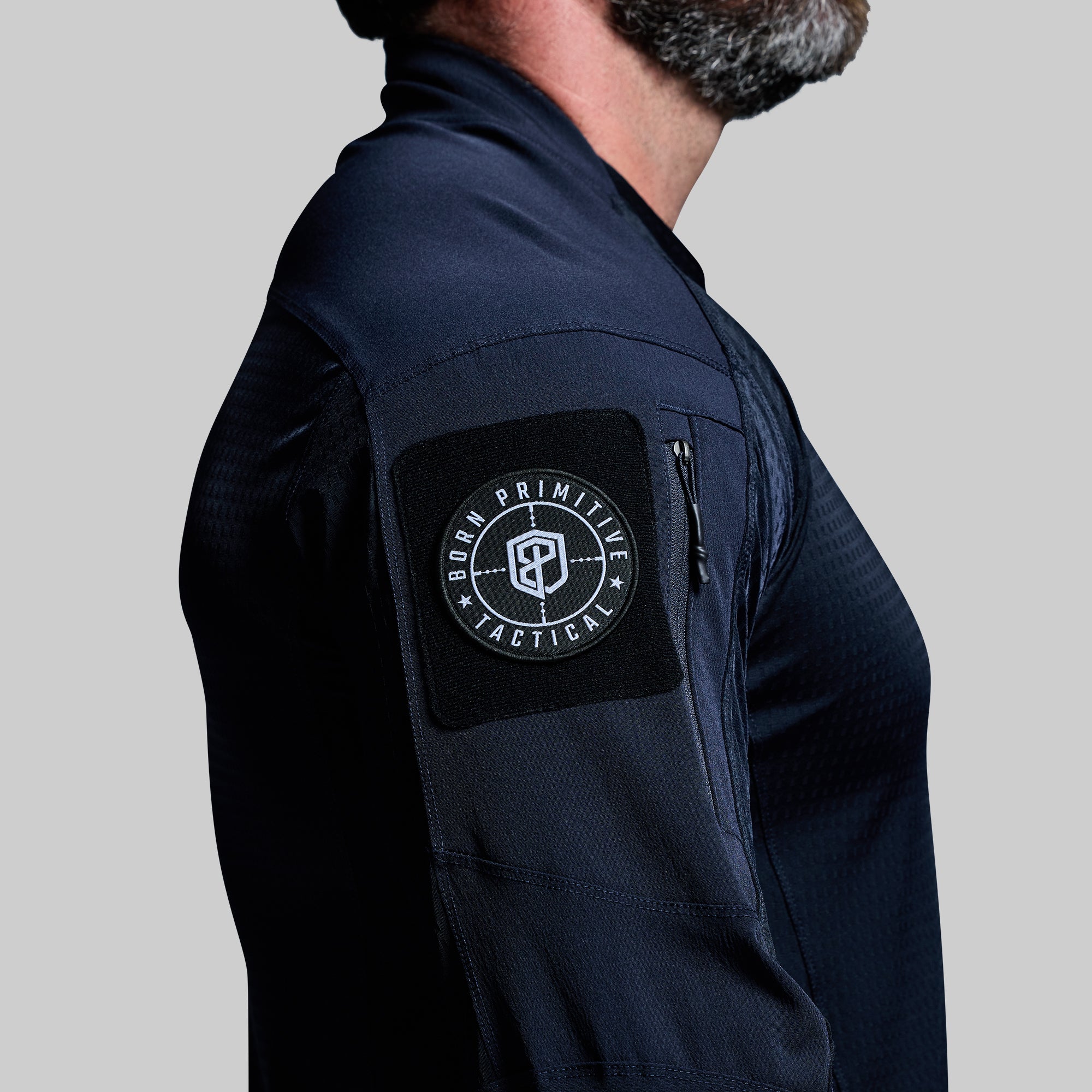 Long Sleeve Op Top Pro (Police Blue) - Image 4