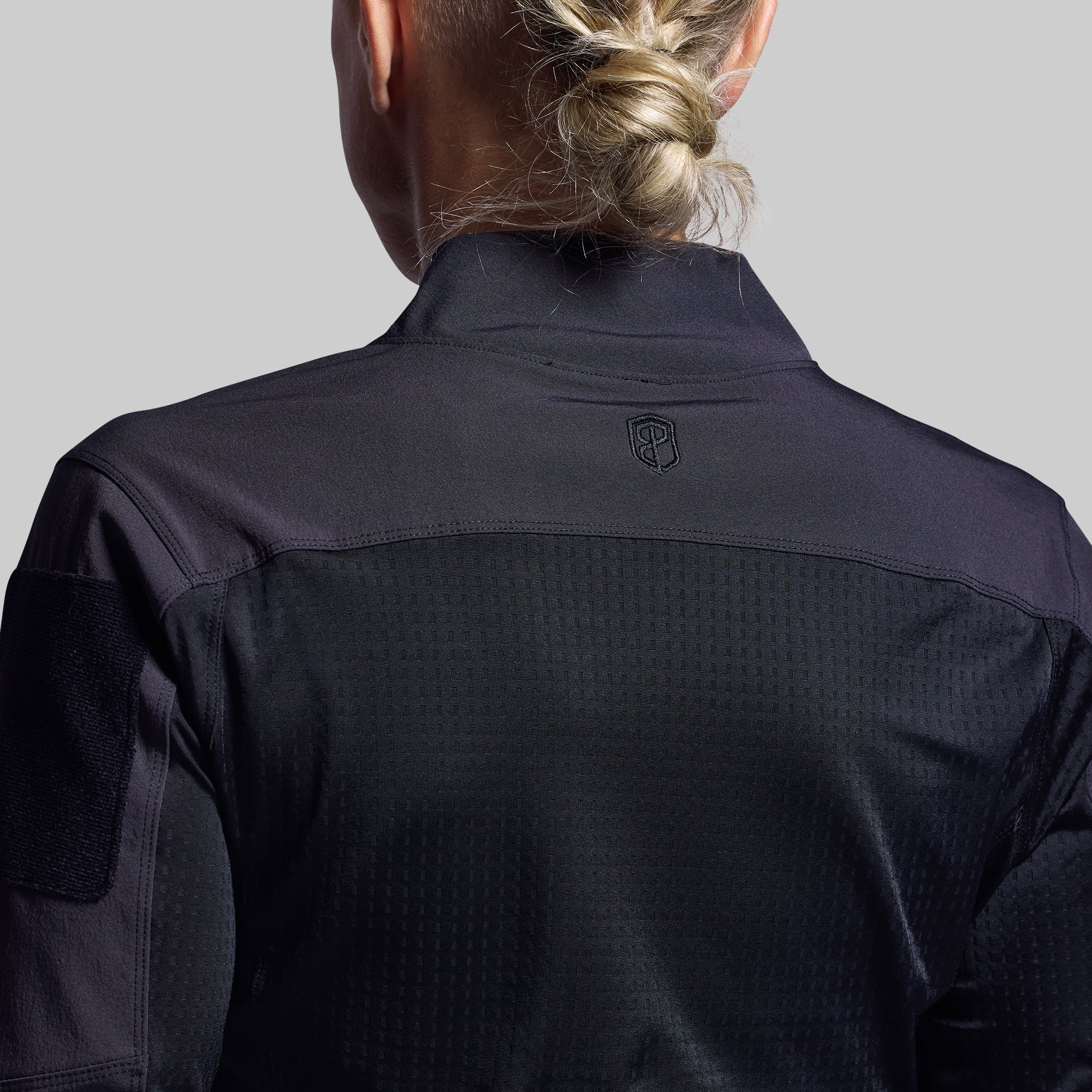 Women's Long Sleeve Op Top Pro (Black) - Image 3