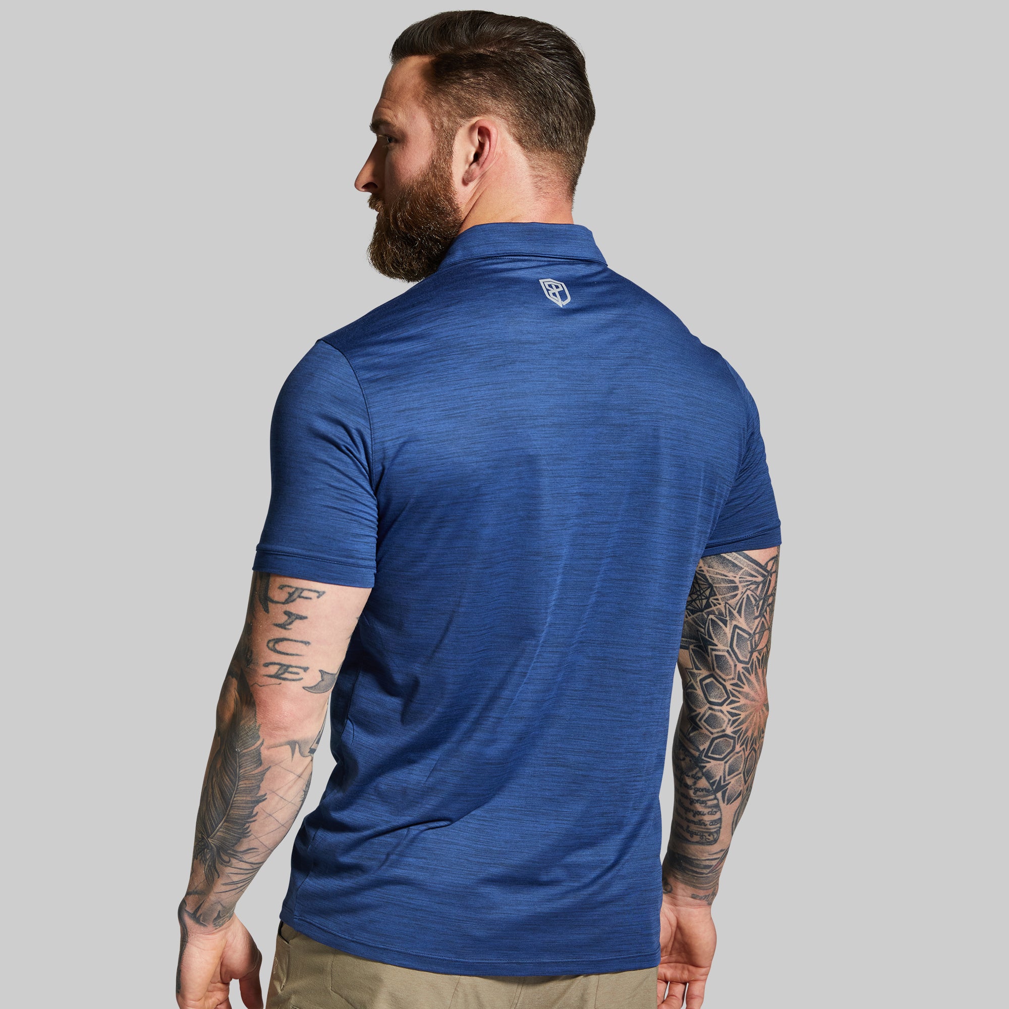 Athleisure Polo (Navy) - Image 2