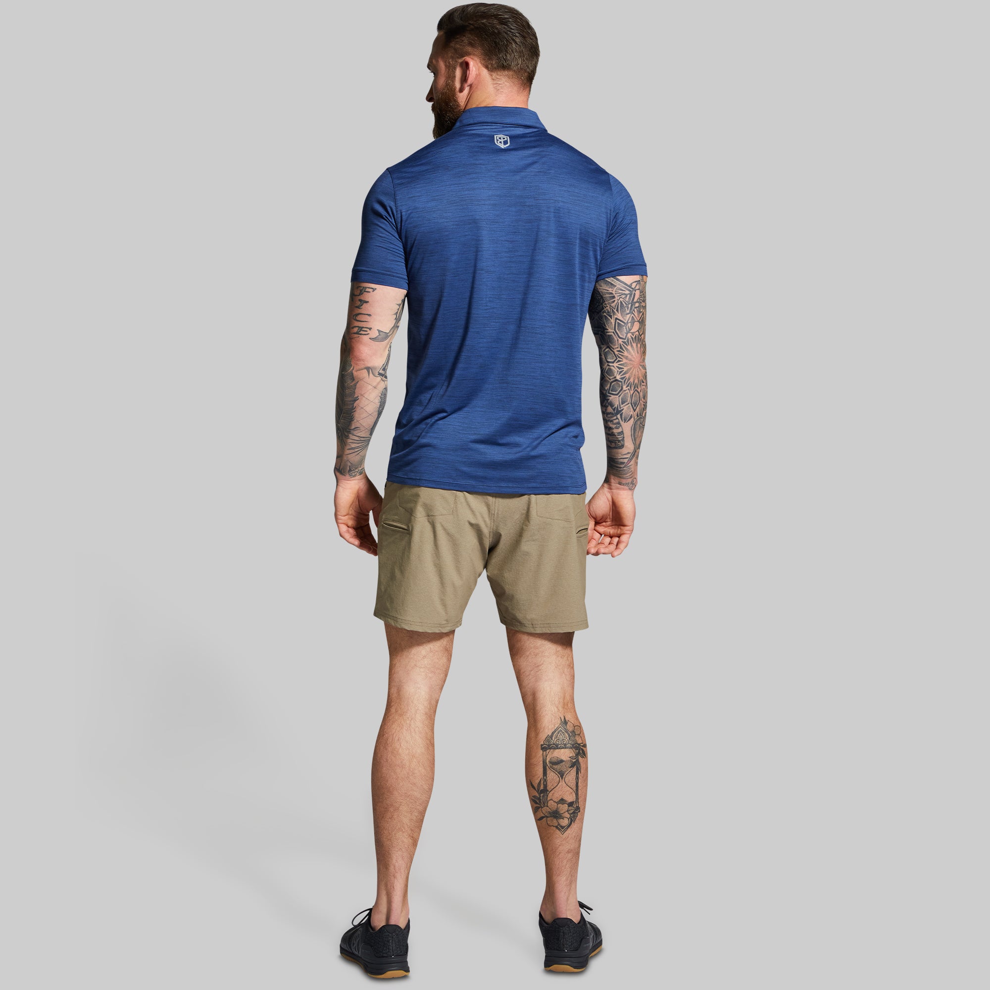 Athleisure Polo (Navy) - Image 4