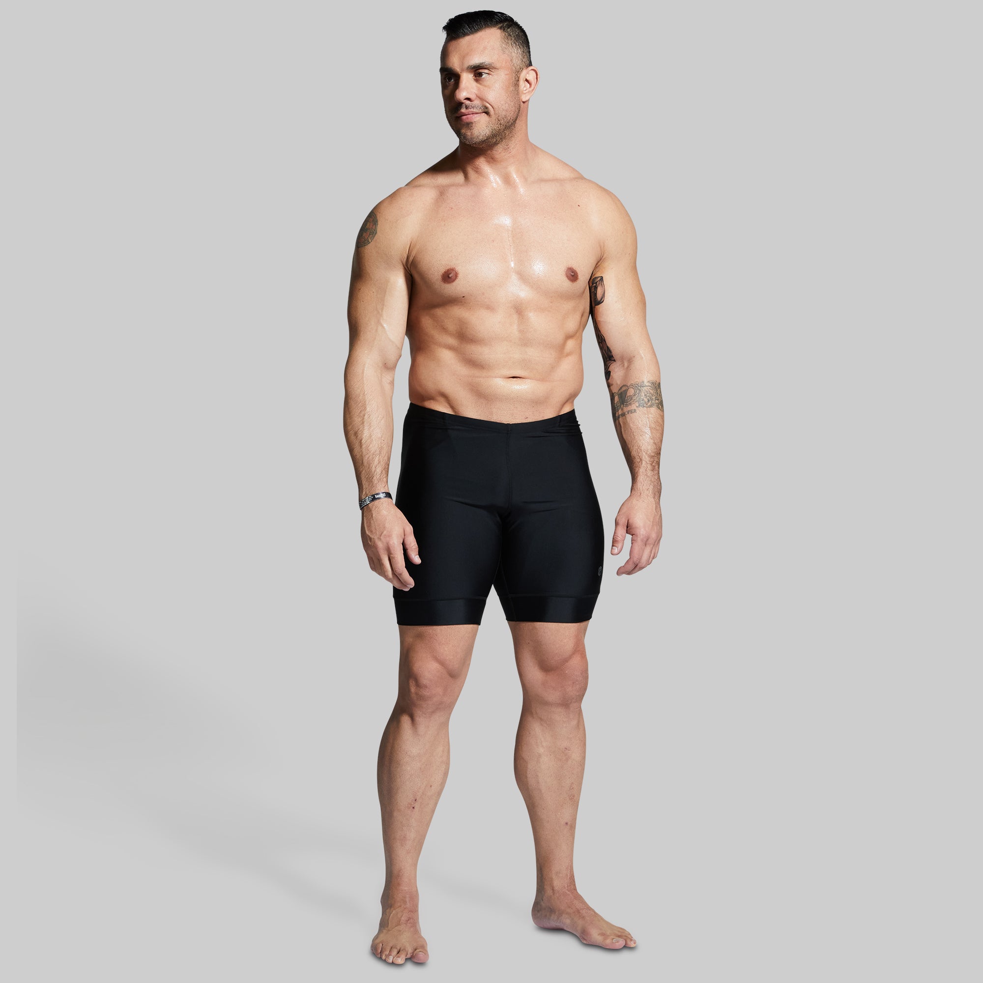 Men's Swim Jammer (Black) - Image 6