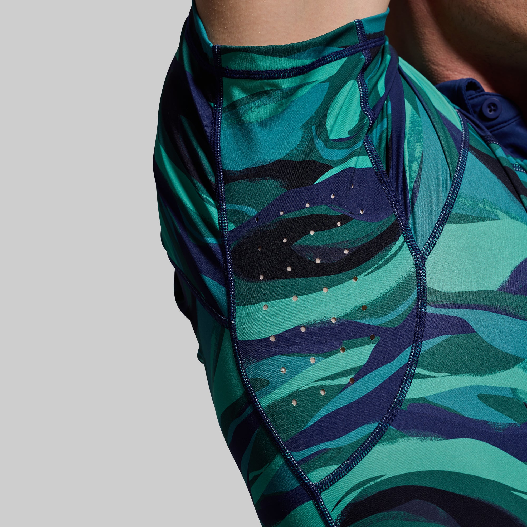 Men's Tek Polo (Tidepool) - Image 3