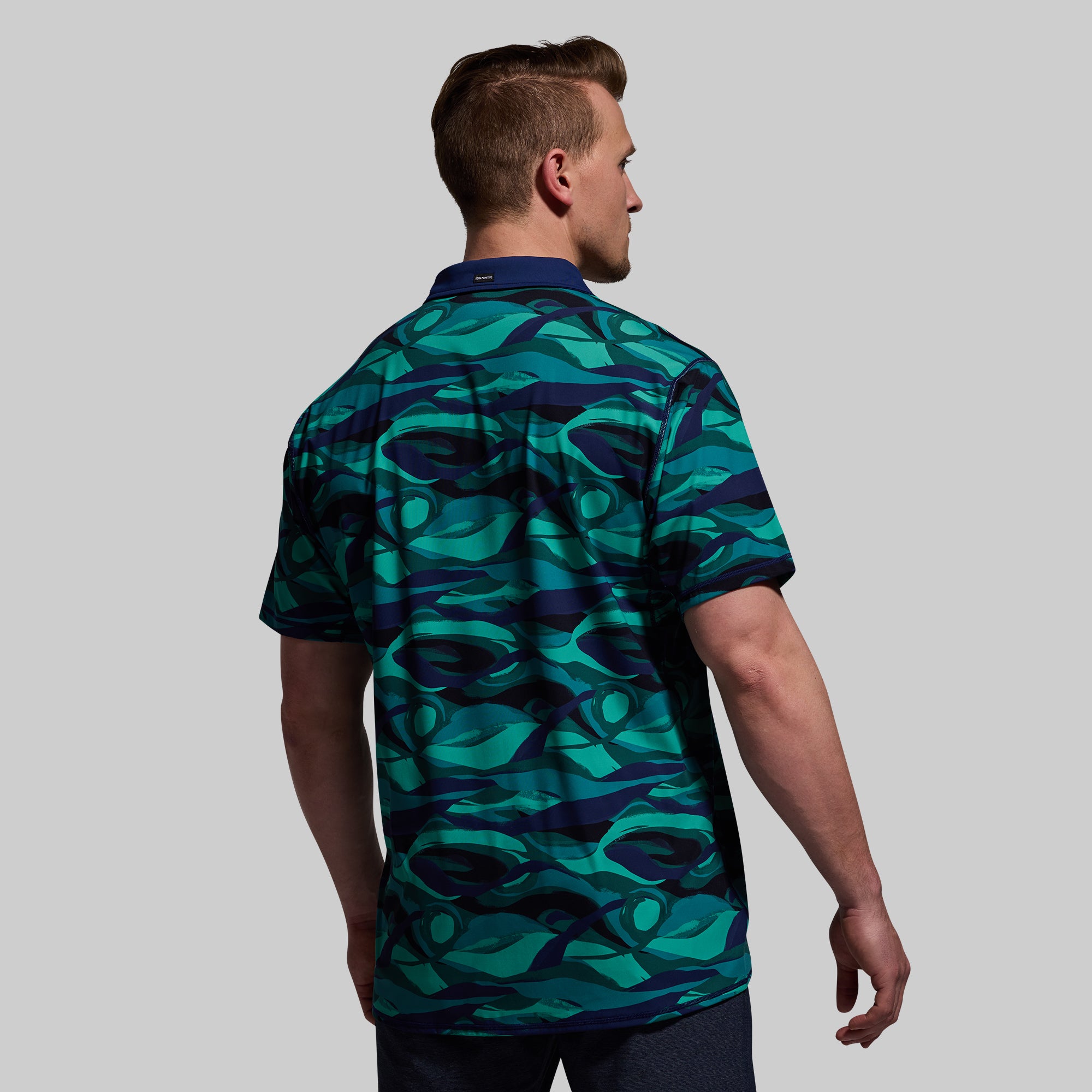 Men's Tek Polo (Tidepool) - Image 2
