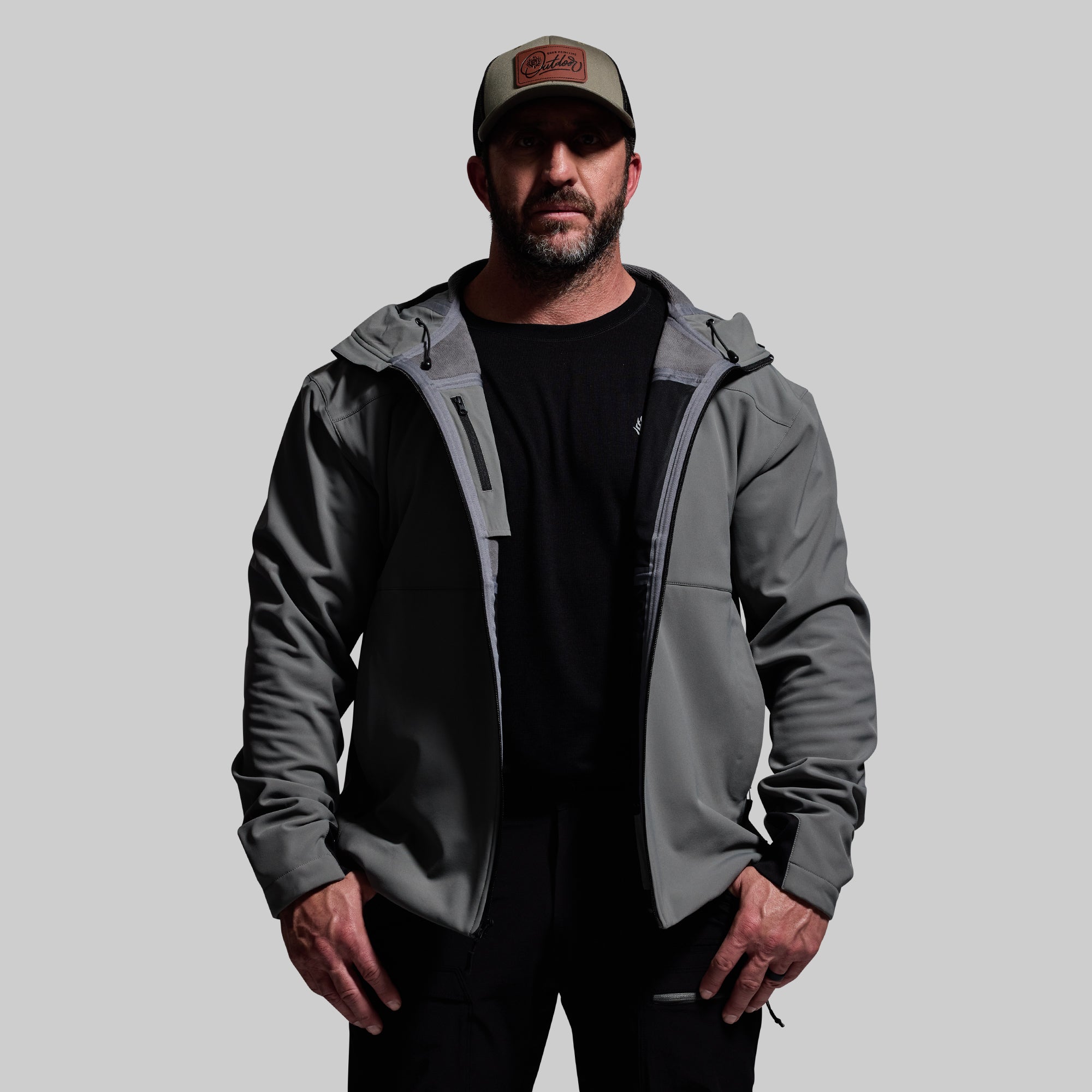 Men's Barrier Jacket (Wolf Grey) - Image 6