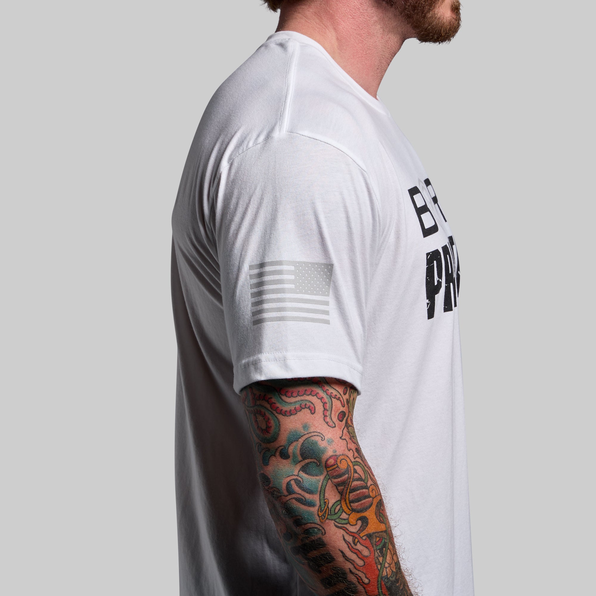 Brand Tee (White) - Image 2