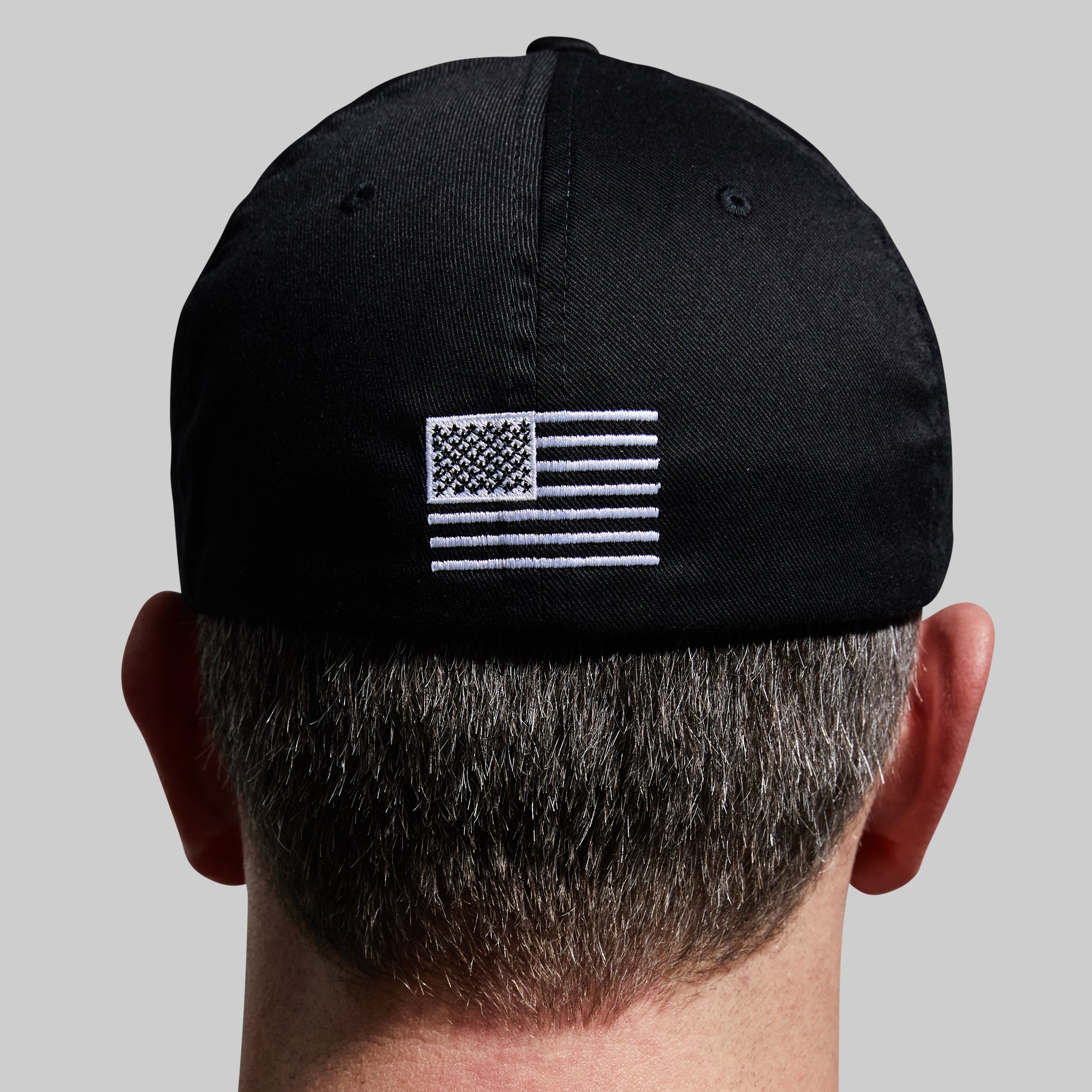 Logo FlexFit Hat (Black) - Image 5