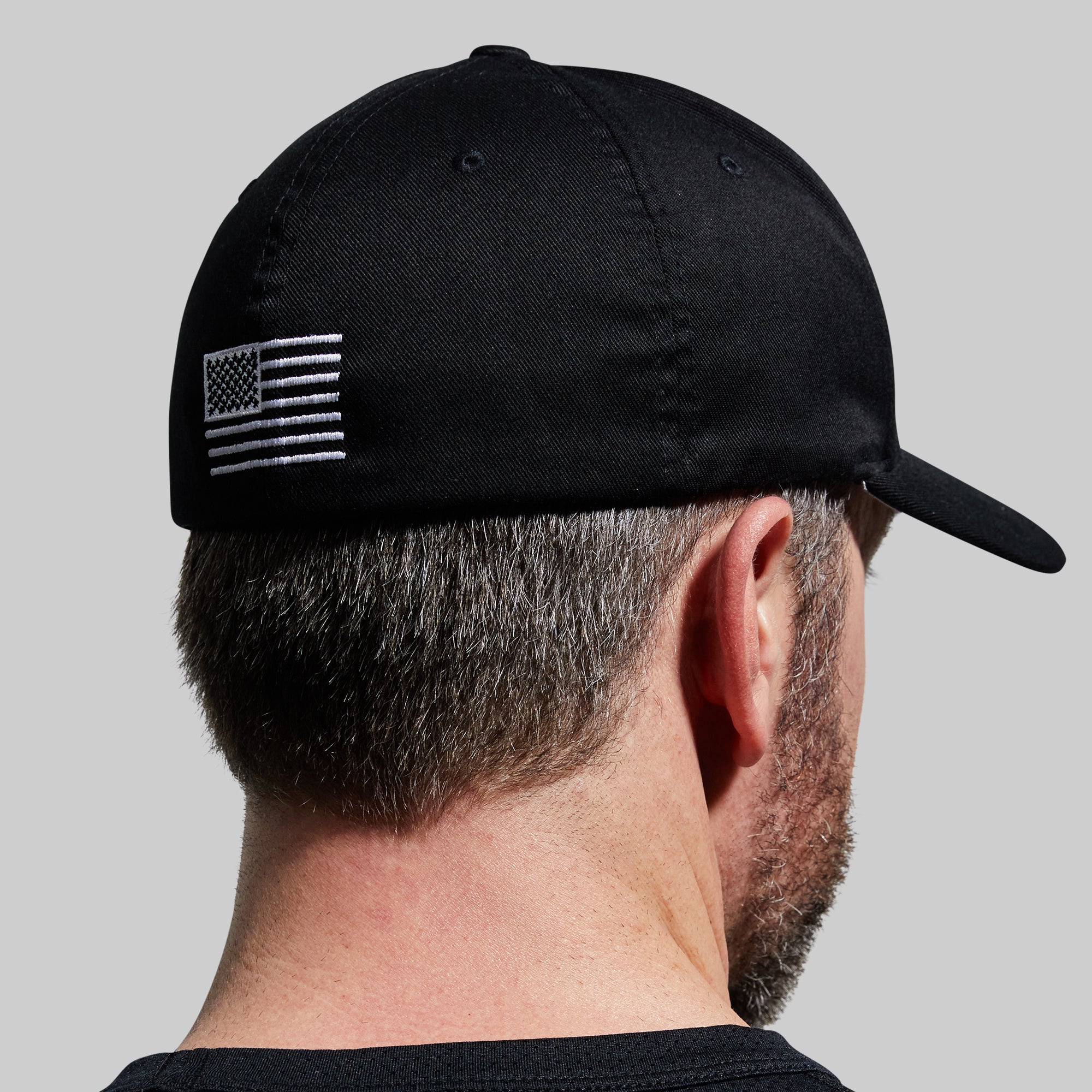 Logo FlexFit Hat (Black) - Image 2