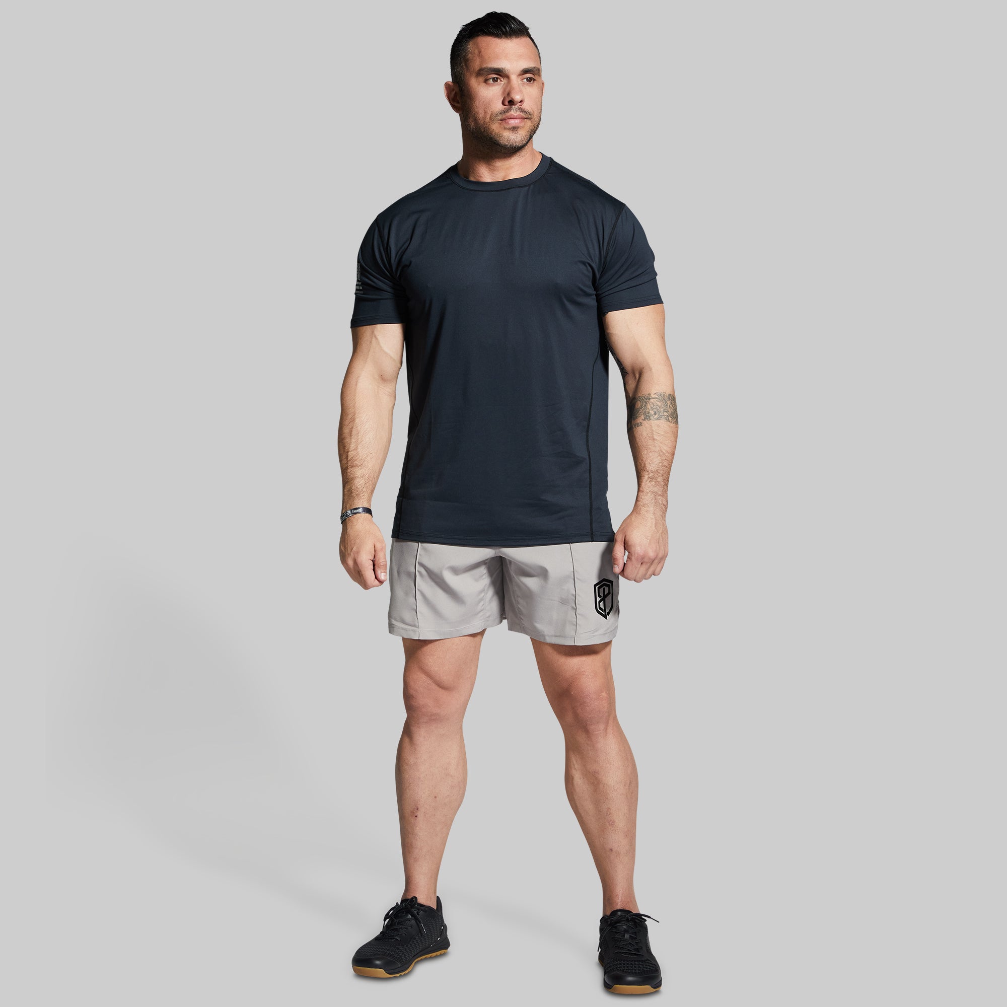 Athleisure Tee w/ Flag (Black) - Image 4