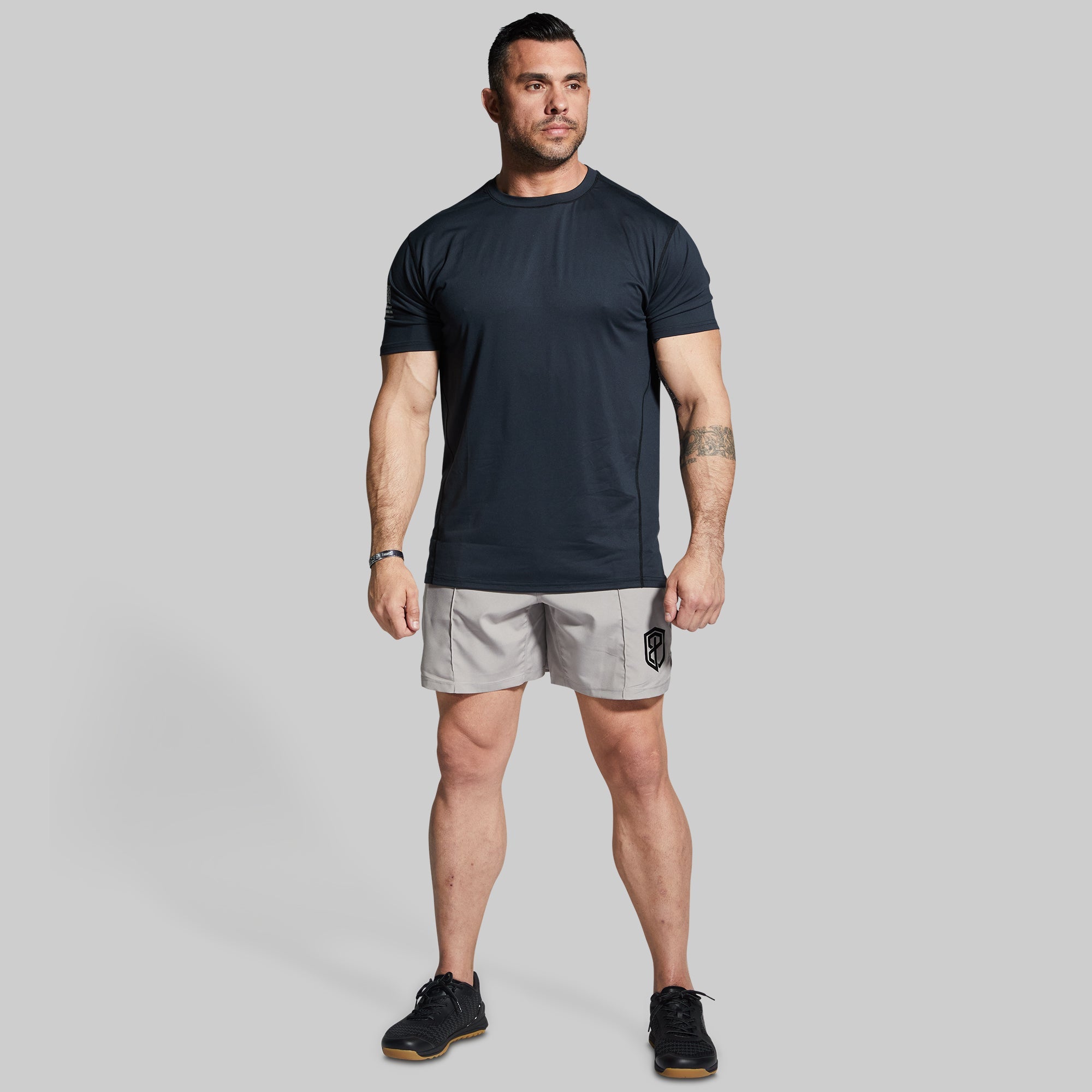 Athleisure Tee w/ Flag (Black) - Image 9