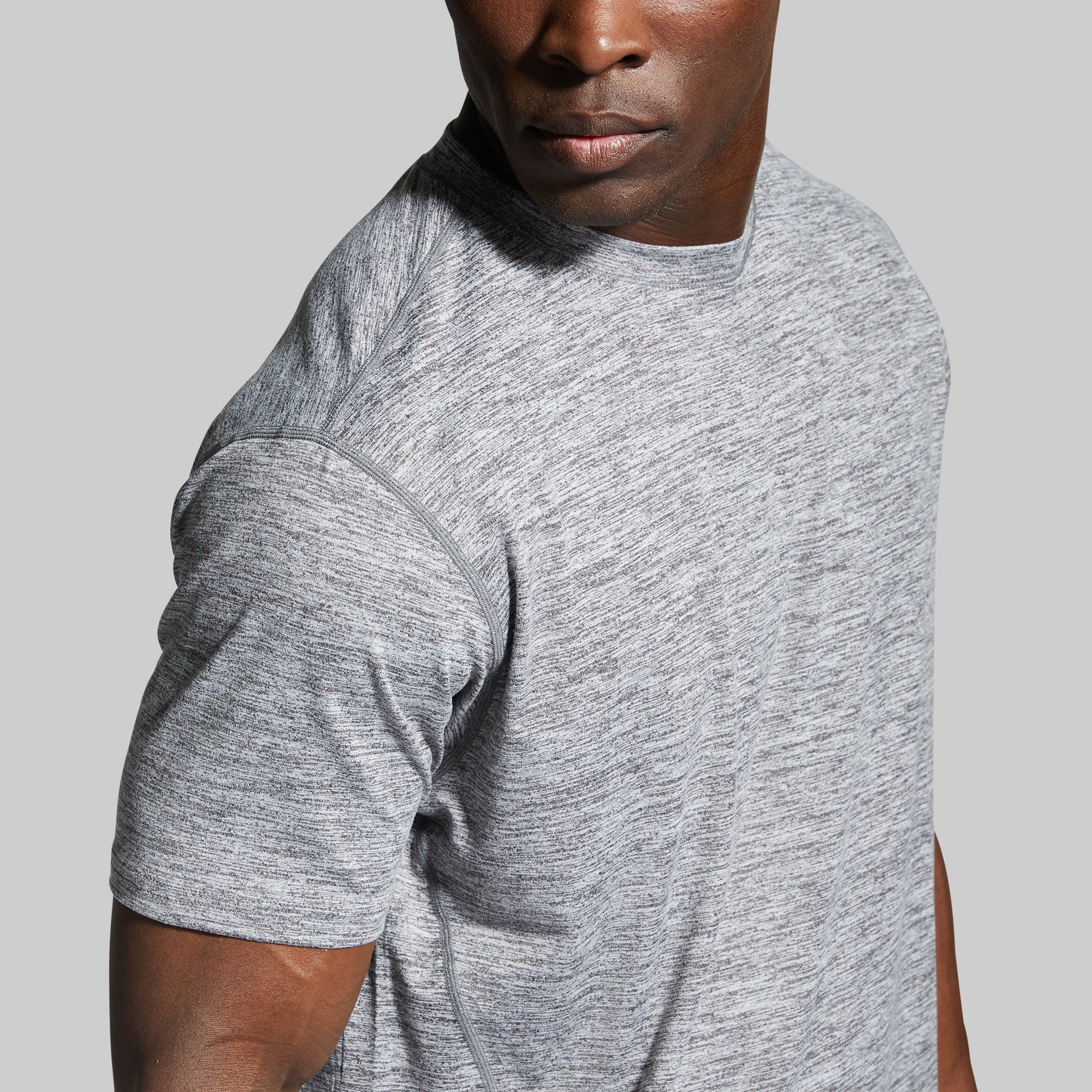 Athleisure Tee (Heather Grey) - Image 3