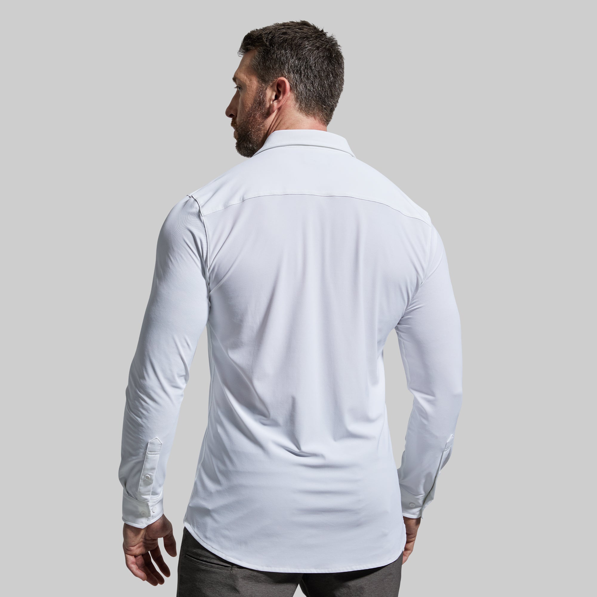 Network Long Sleeve (White) - Image 2