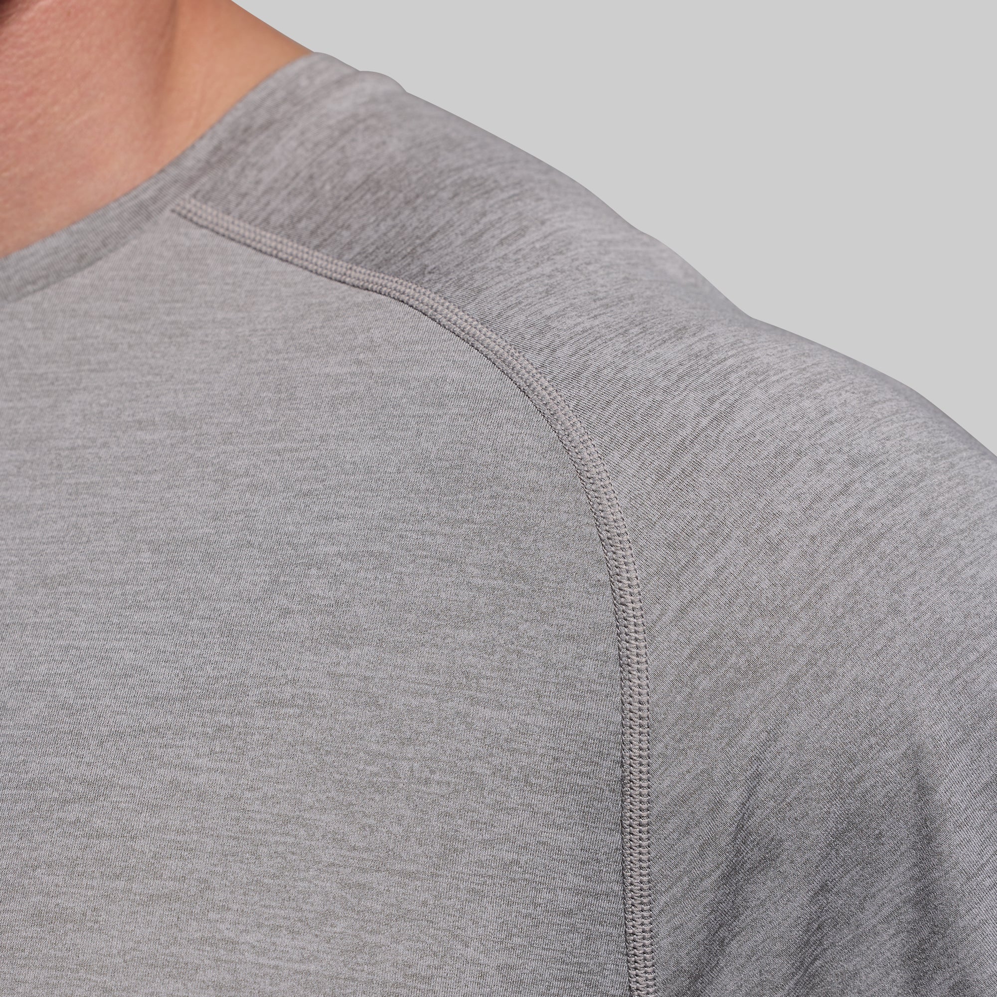 Training Tee (Light Heather Grey) - Image 3