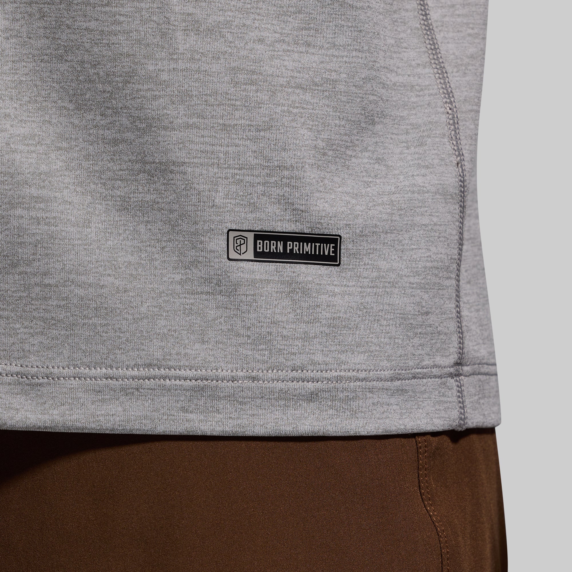 Training Tee (Light Heather Grey) - Image 4