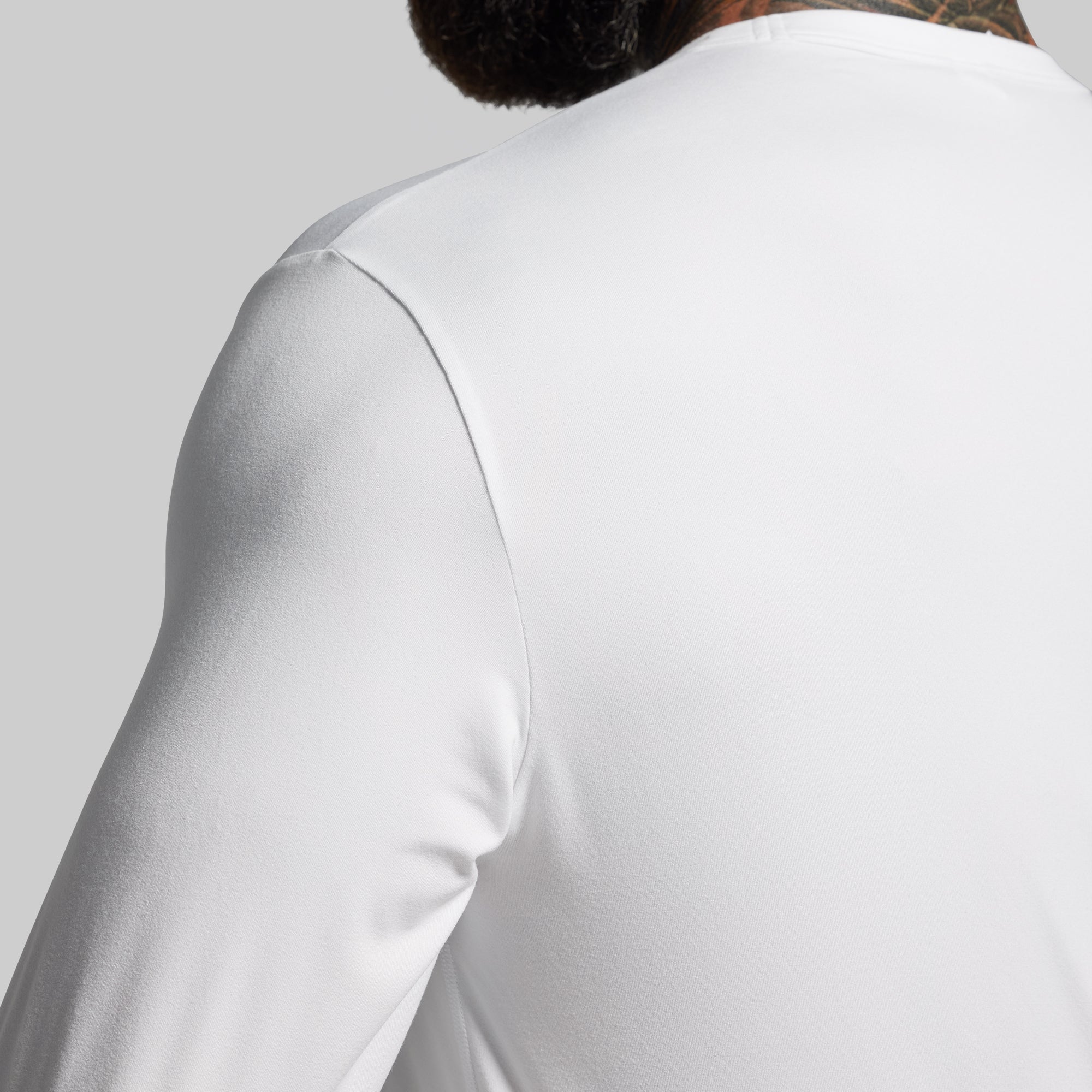 BP Premium Basic Long Sleeve (White) - Image 3