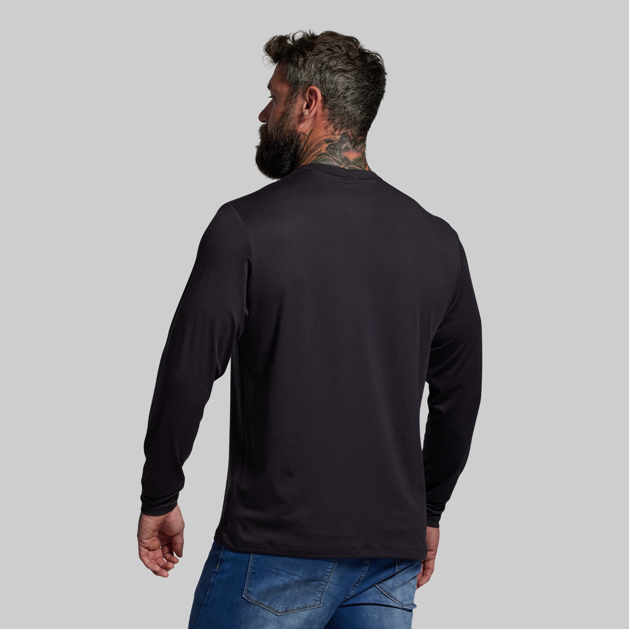 BP Premium Basic Long Sleeve (Black) - Image 2
