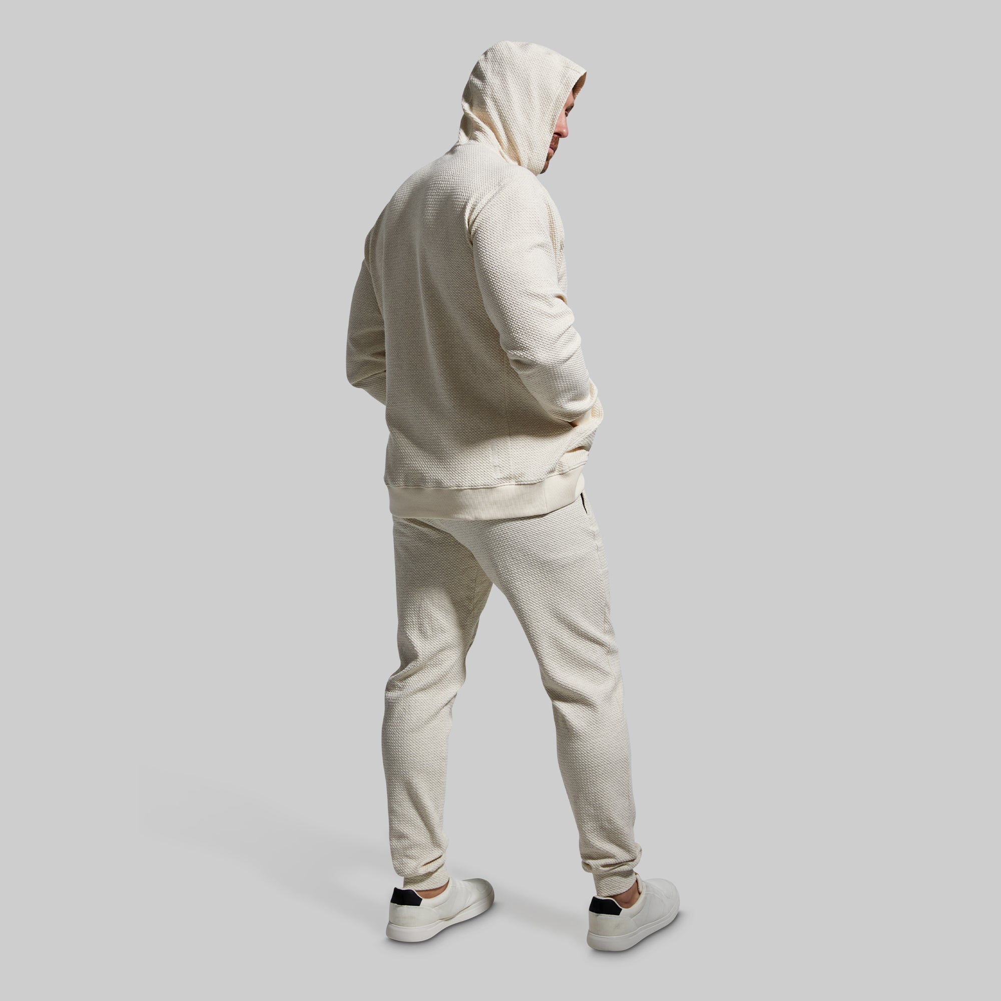 Men's Cloud Hoodie (Heather Oatmeal) - Image 7
