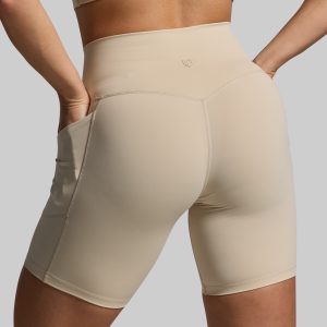 Tempo Biker Short (Oatmeal)