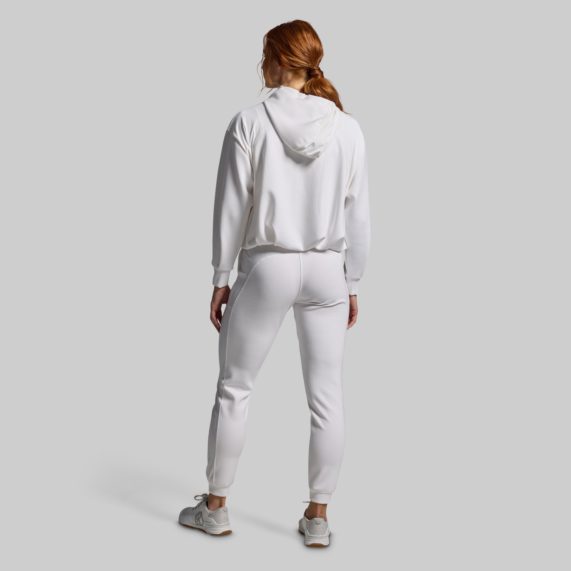 Women's Lounge Lux Jogger (White) - Image 8