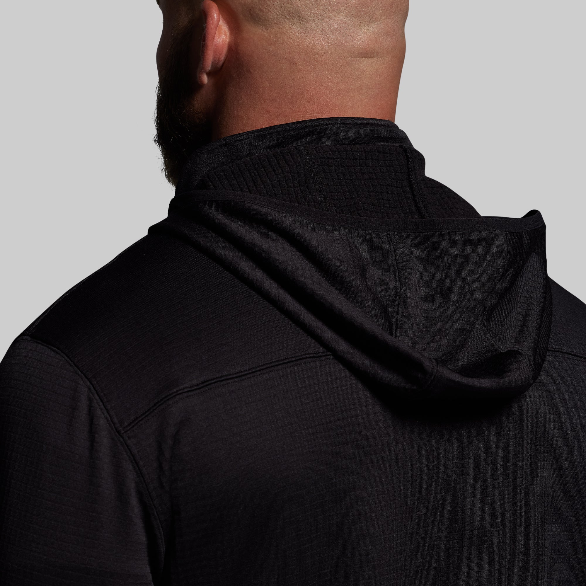 Quiver Half Zip Hoodie 2.0 (Black) - Image 10
