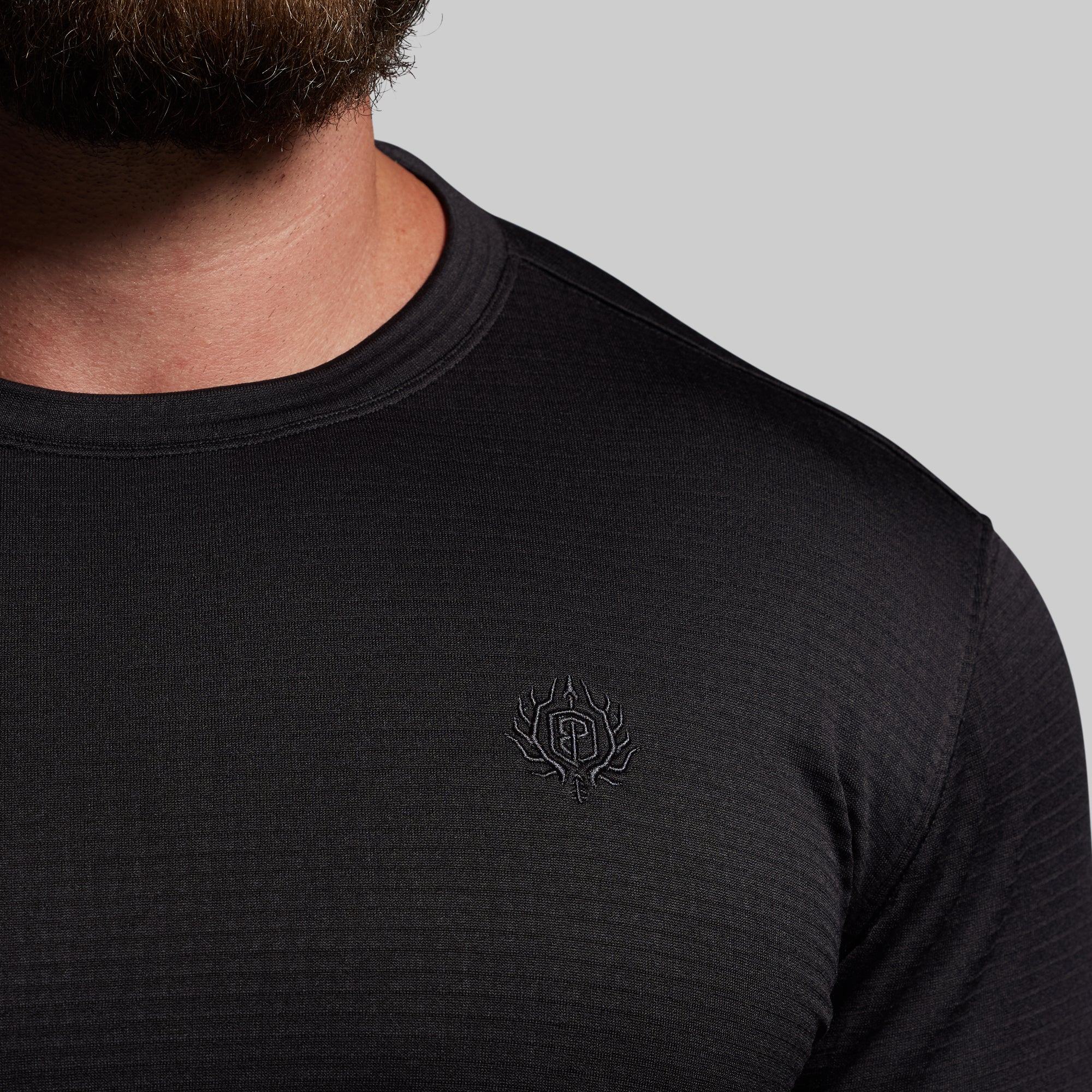 Quiver Grid Fleece Thermal Top (Black) - Image 3