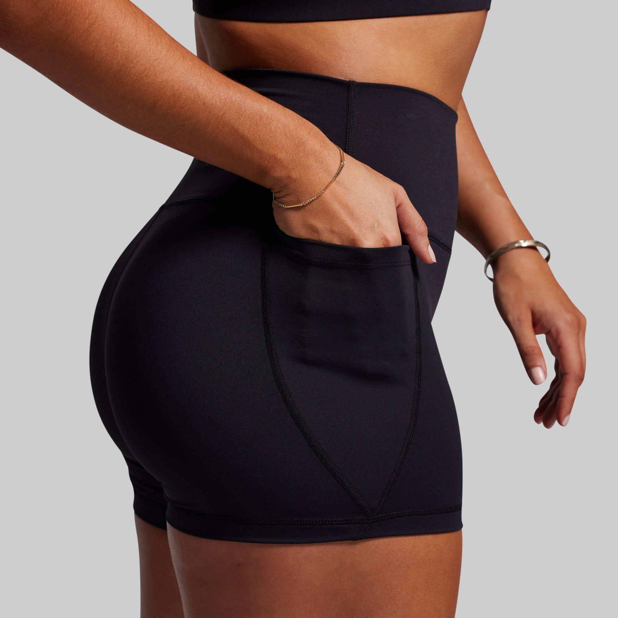Synergy Short w/ Pockets 2.0 (Black) - Image 3