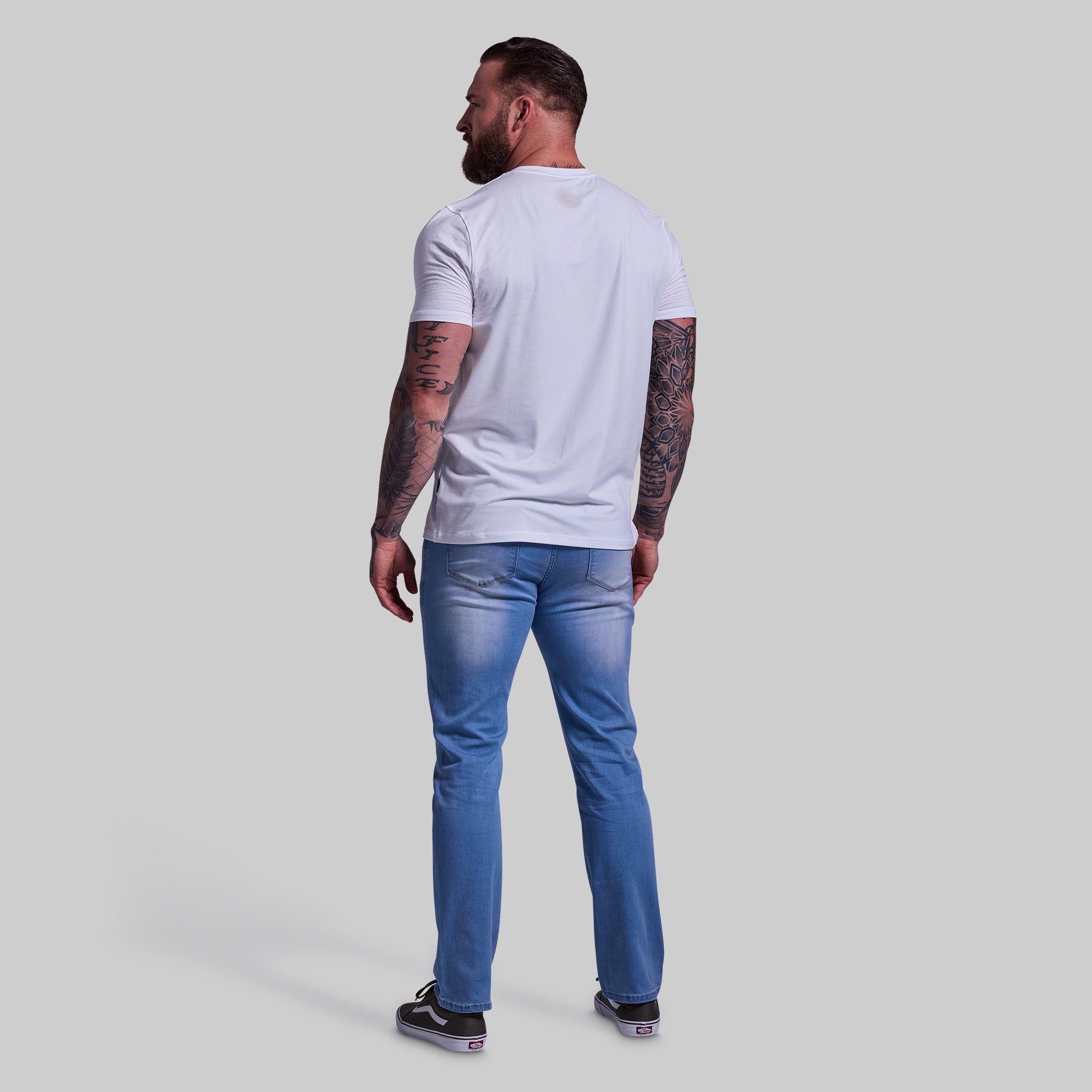 FLEX Stretchy Athletic Fit Jean (Light Wash) - Image 7