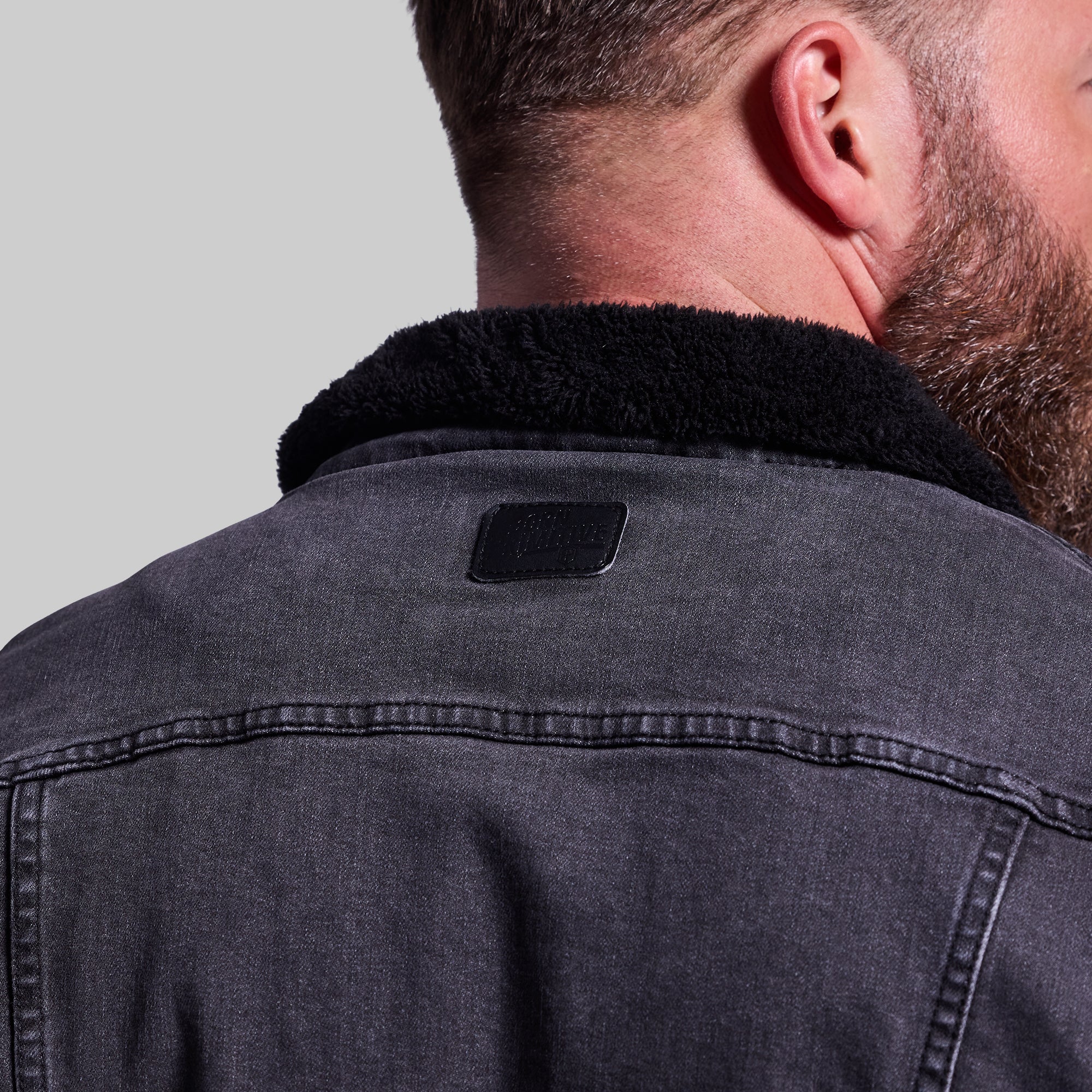 Men's FLEX Stretchy Pioneer Jacket 2.0 (Vintage Grey Wash) - Image 4