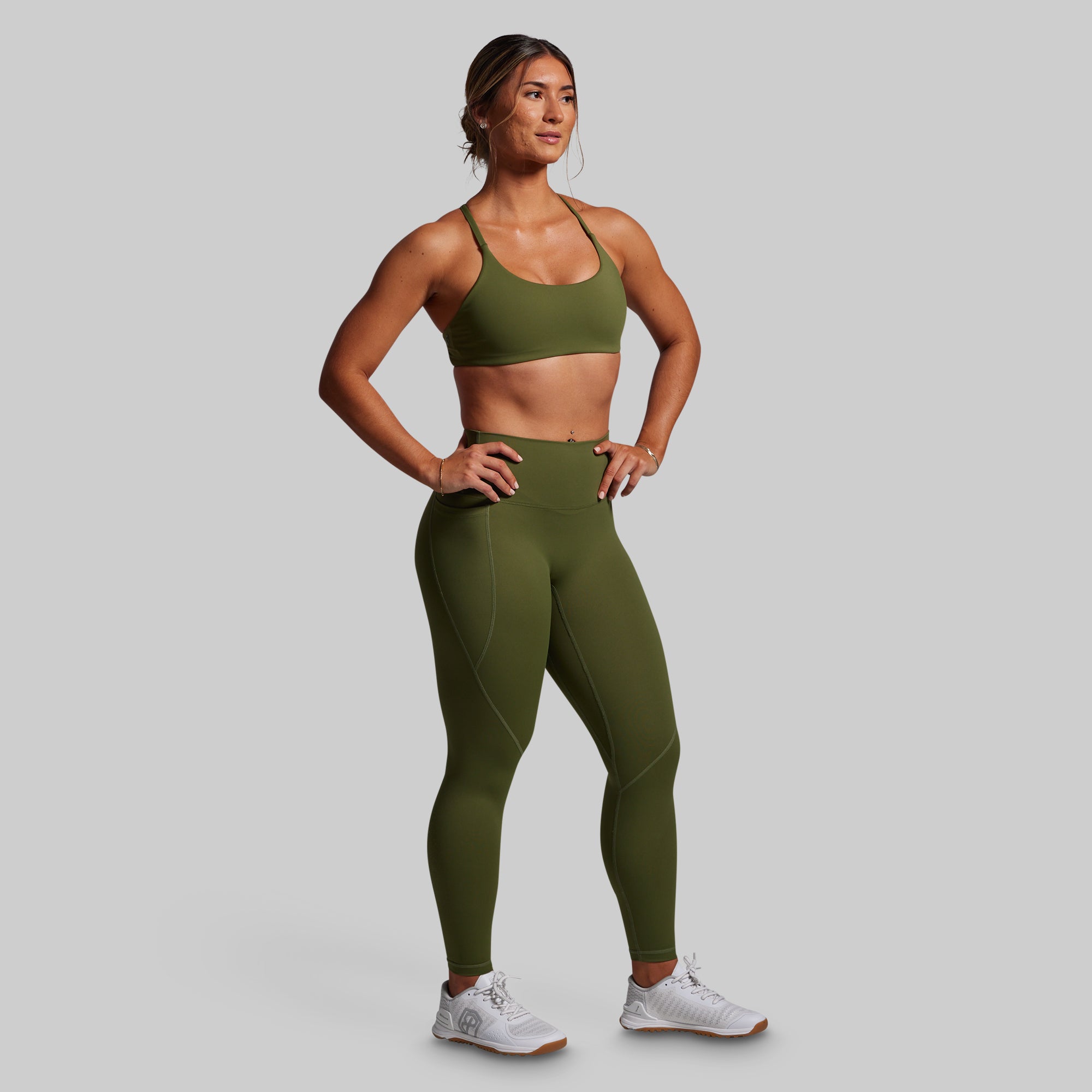 Serenity Sports Bra (Olive) - Image 3