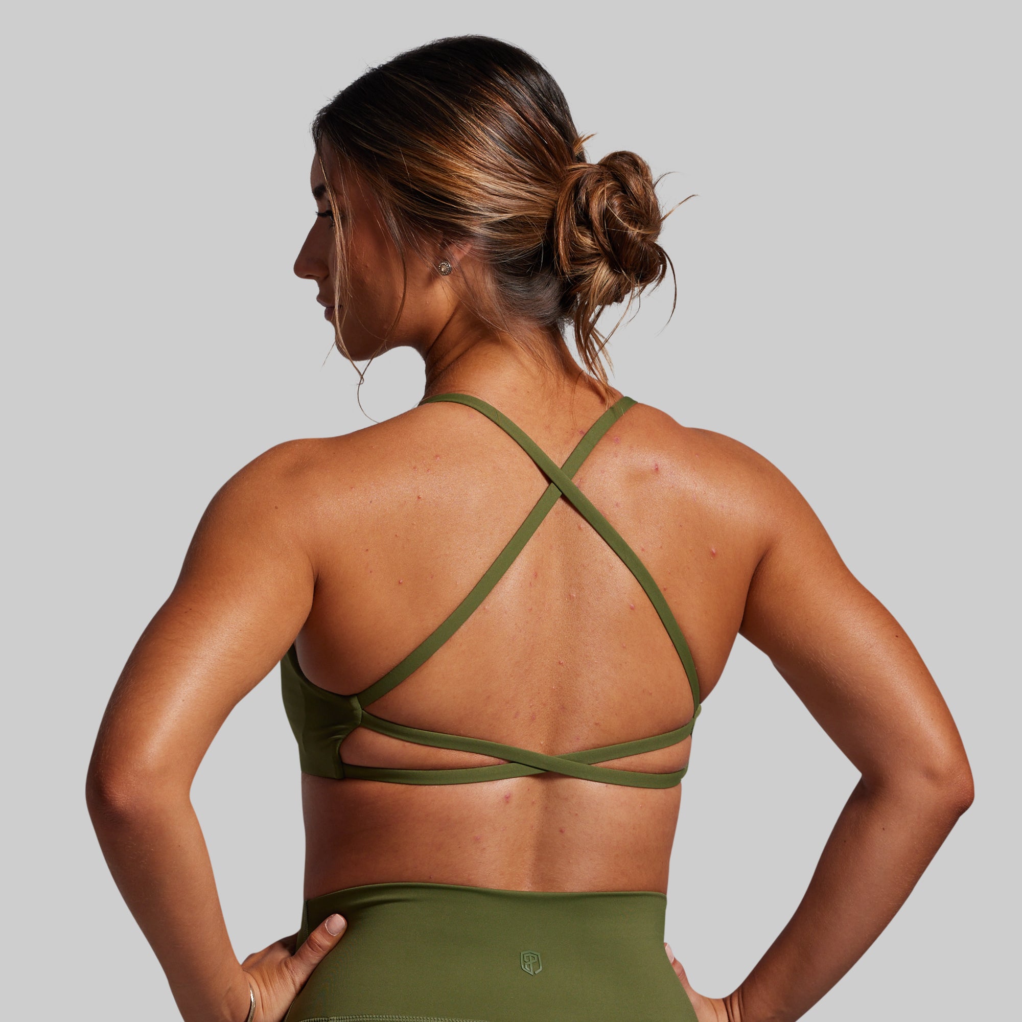 Serenity Sports Bra (Olive) - Image 2