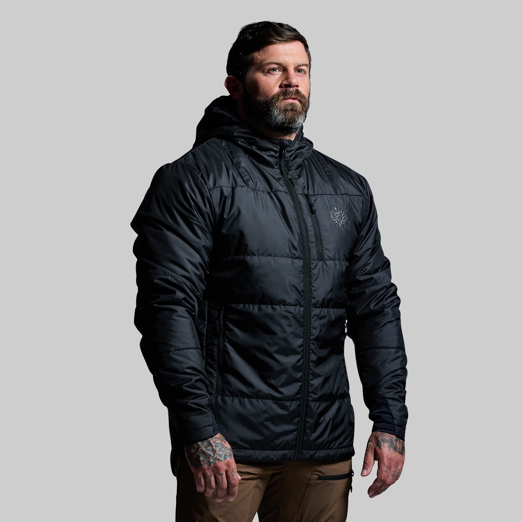 Men's Tundra Jacket Light 2.0 (Black) - Image 3