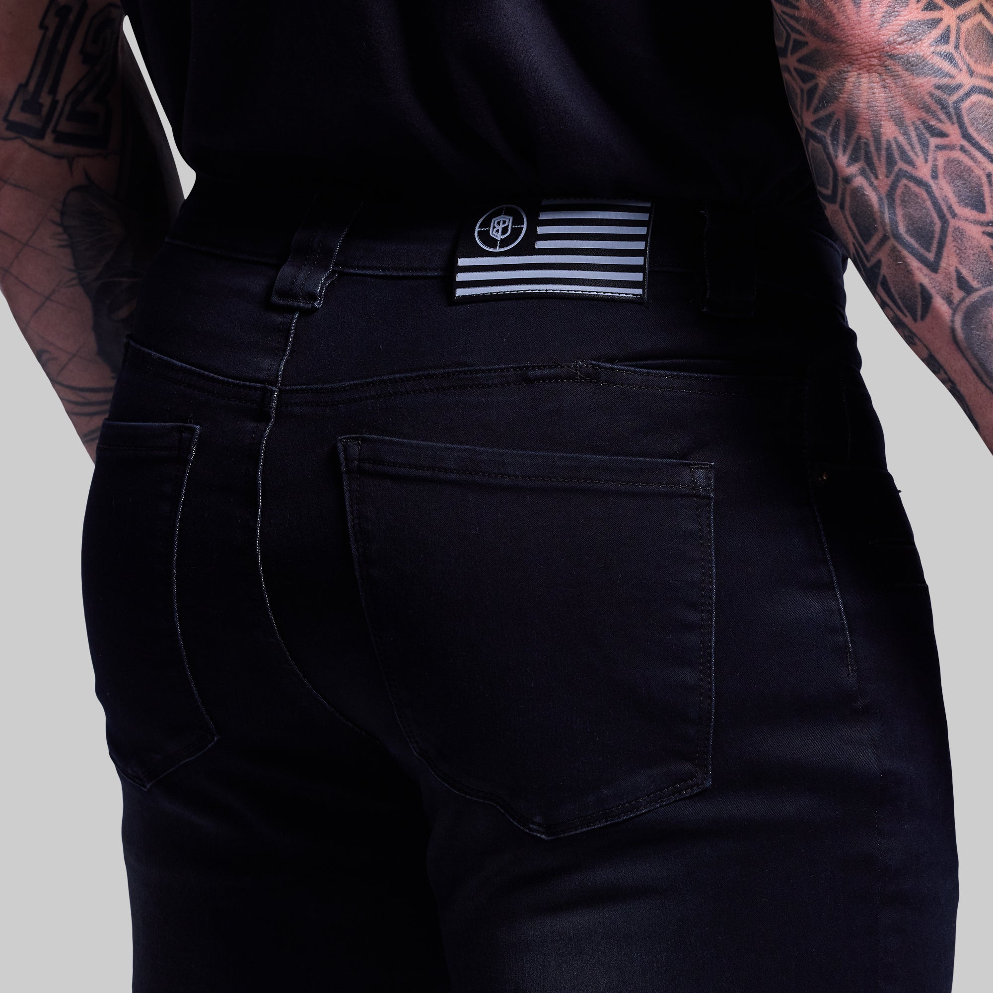 FLEX Recon Straight Leg Jean (Black) - Image 3