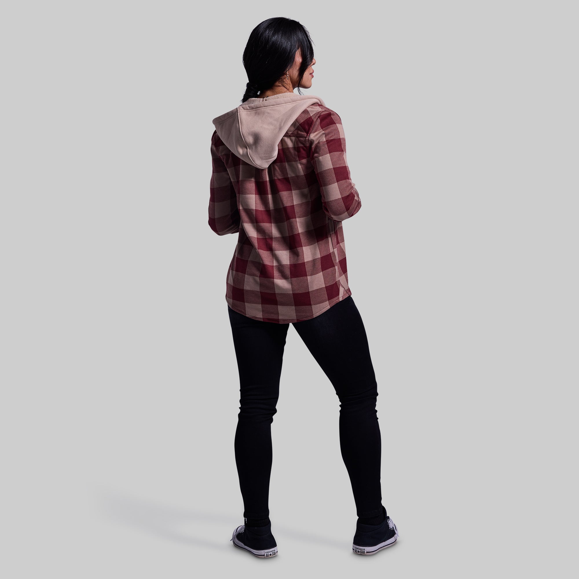 Hooded Woodsman Stretchy Flannel (Dusk) - Image 20