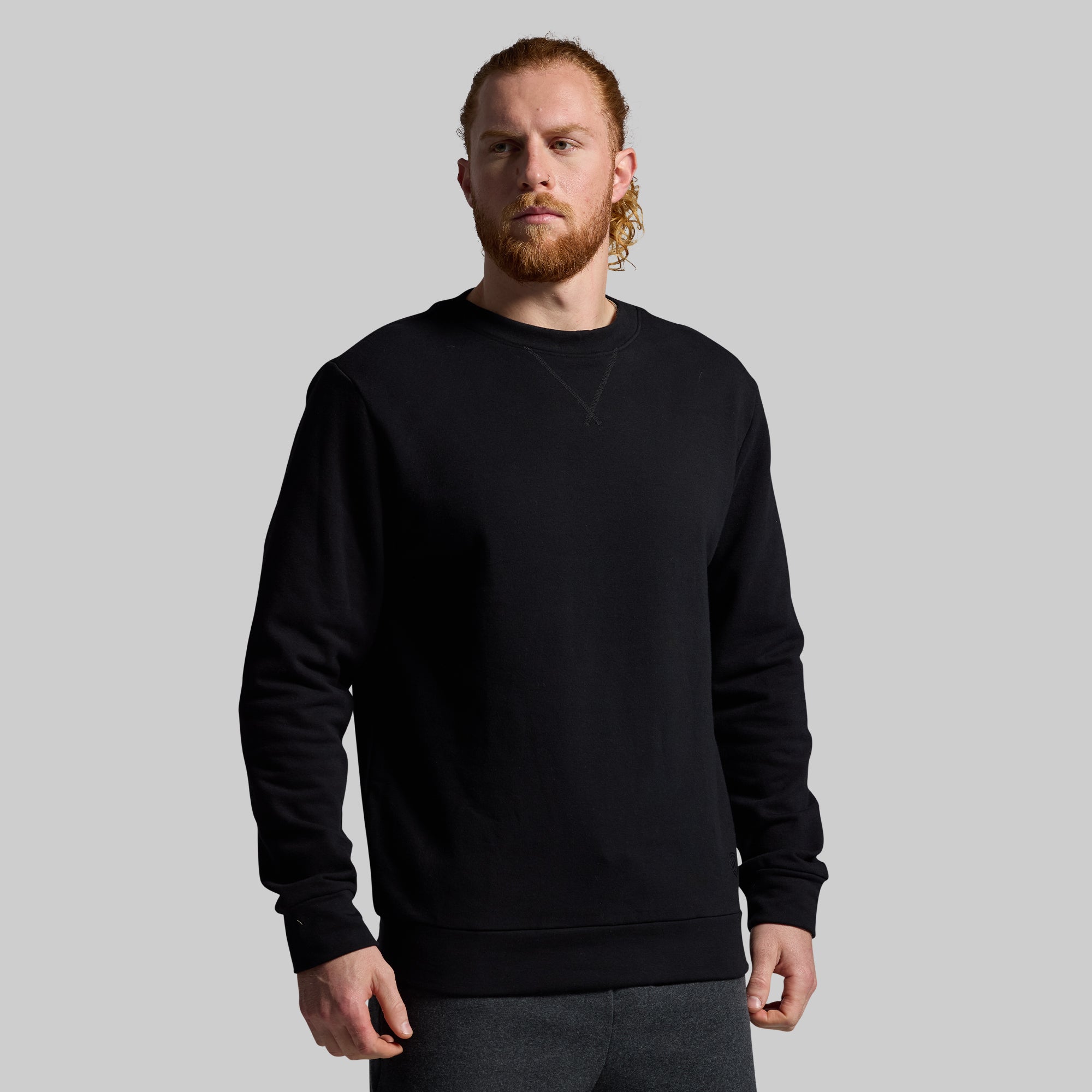 Men's Unmatched Crew Sweatshirt (Black)