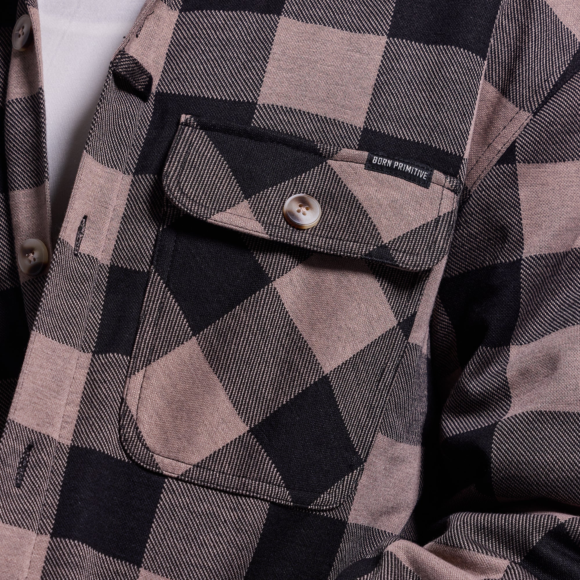 Women's Sherpa Cropped Flannel (Axe) - Image 9