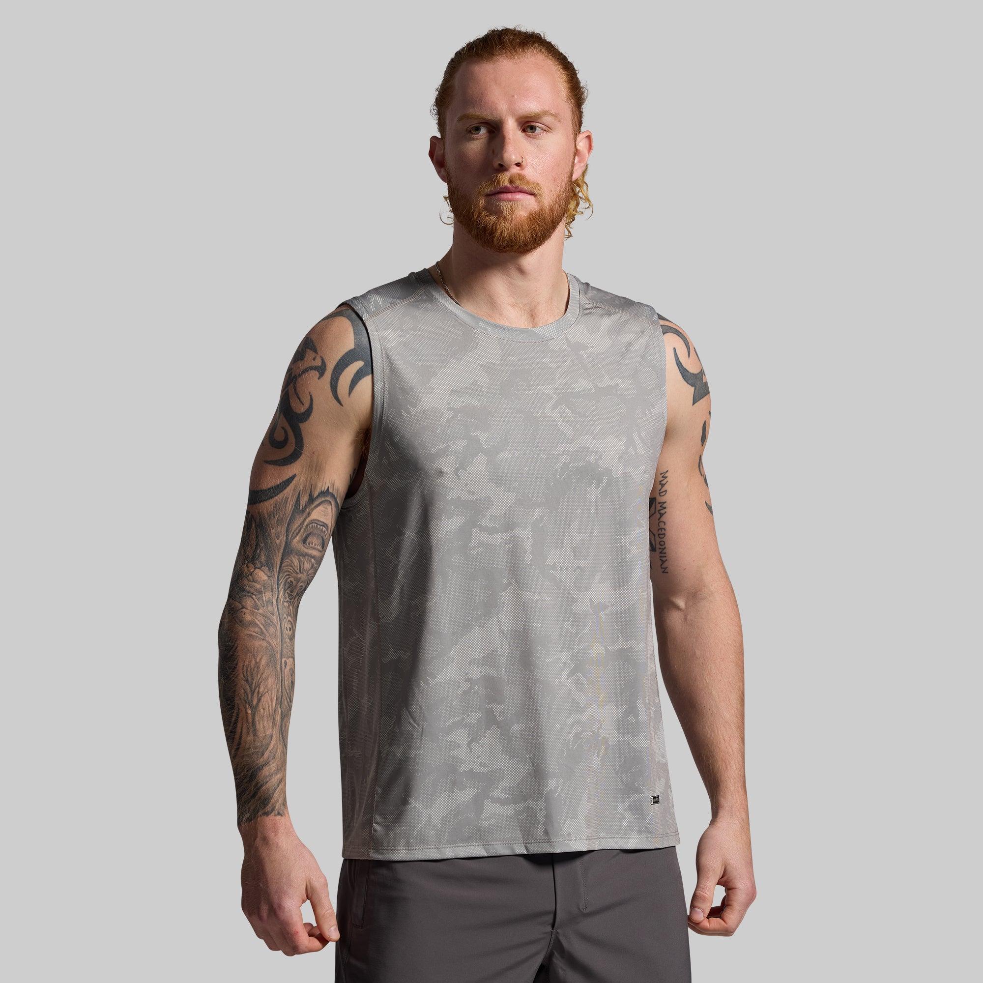 Training Muscle Tank (Paloma Grey Camo)