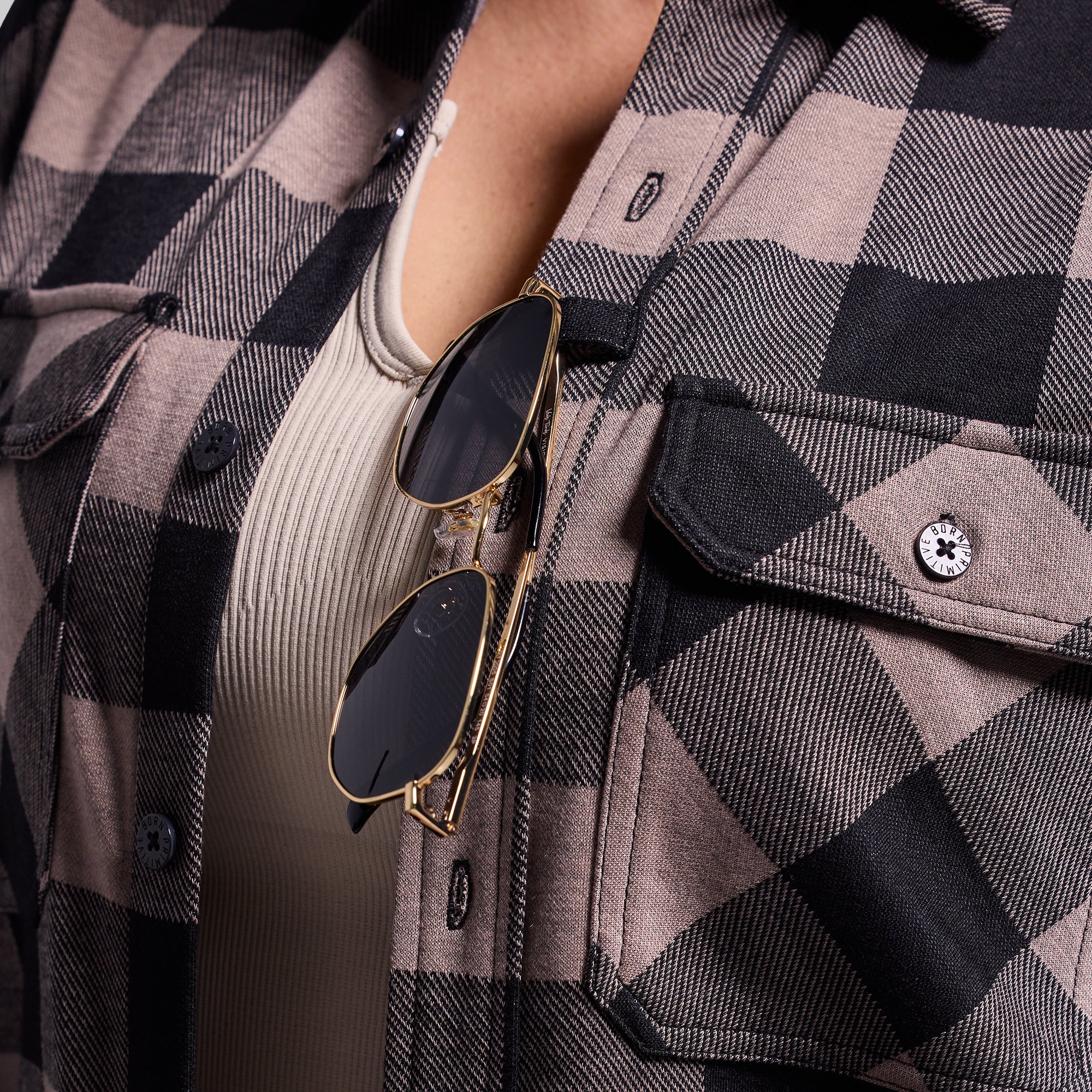 Woodsman Stretchy Flannel (Axe) - Image 7