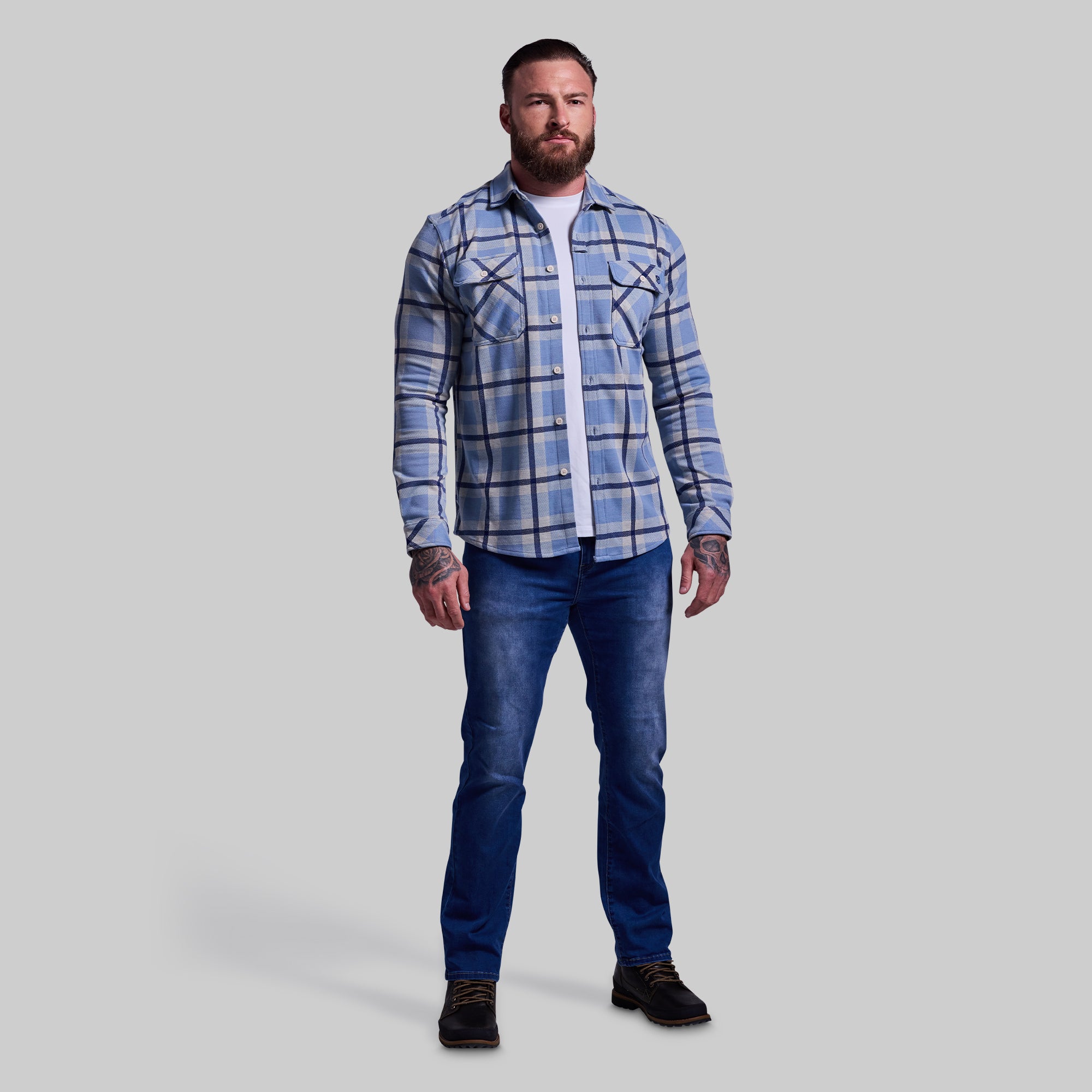 Woodsman Stretchy Flannel (Lake) - Image 13