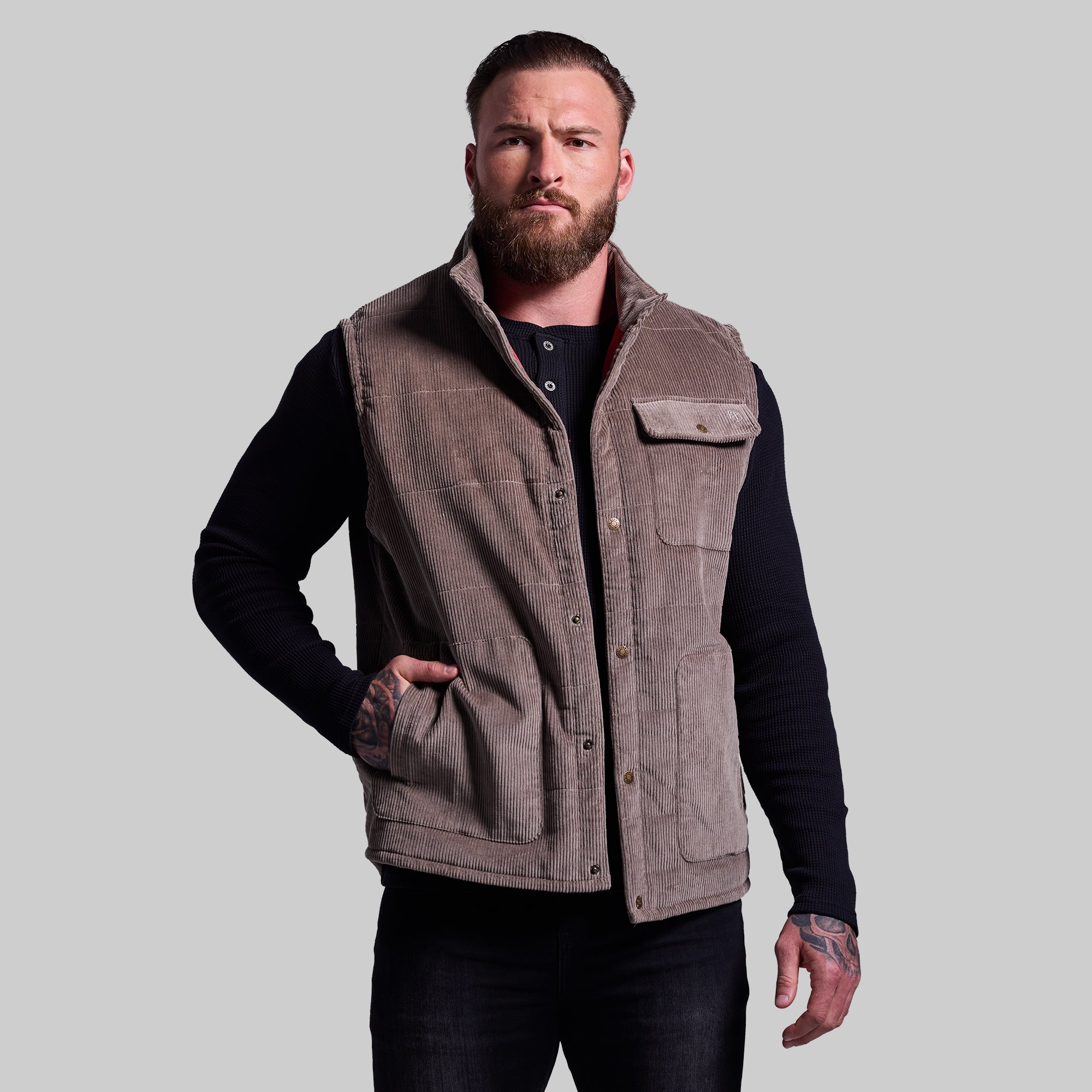 Base Camp Quilted Vest (Elephant) - Image 4