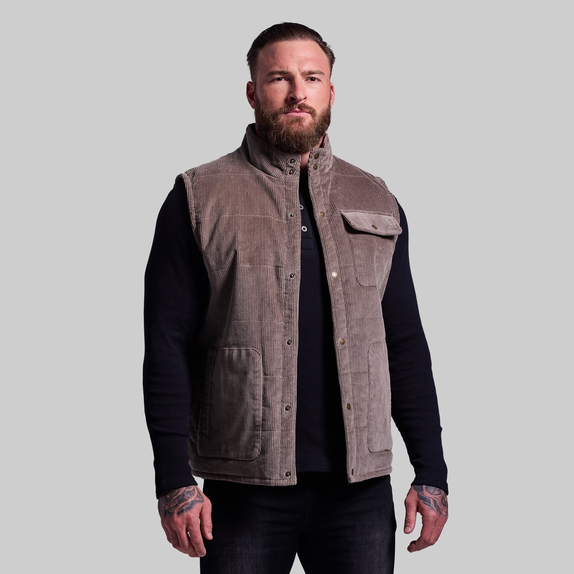 Base Camp Quilted Vest (Elephant)