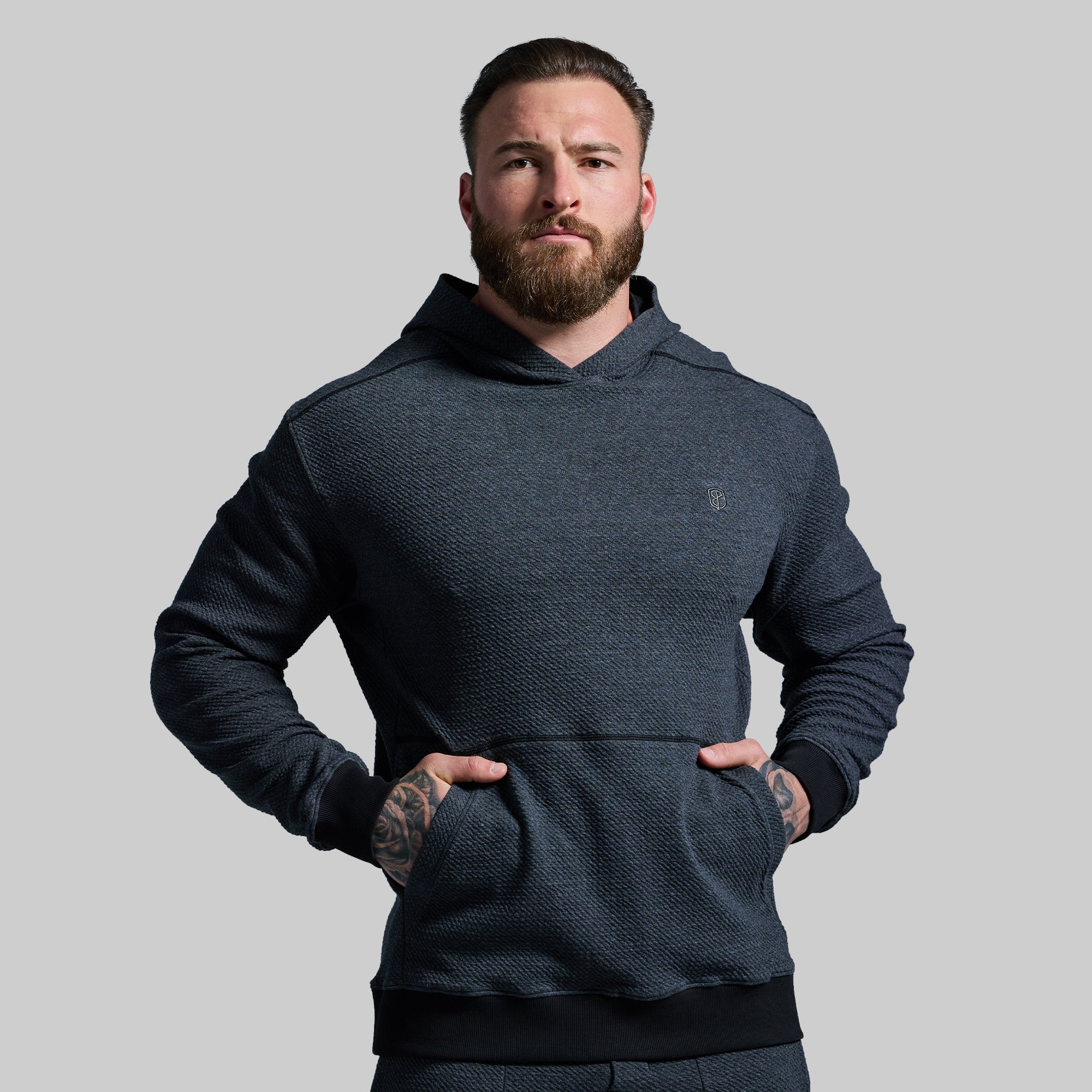 Men's Cloud Hoodie (Gunmetal) - Image 3