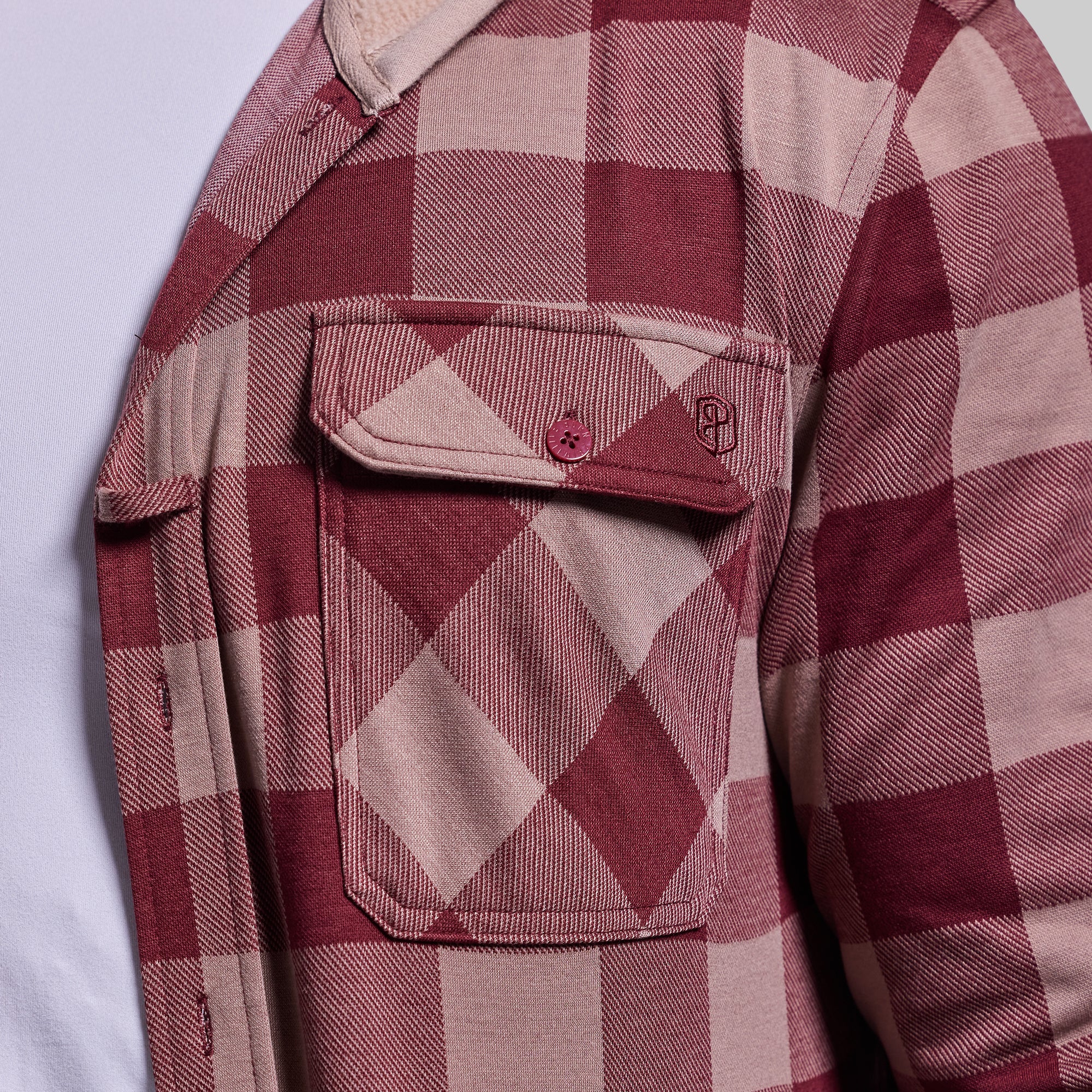 Hooded Woodsman Stretchy Flannel (Dusk) - Image 15